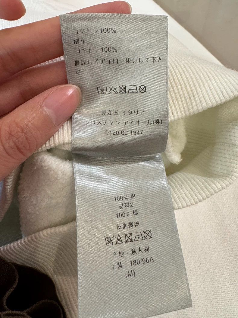 Dior Dior White Saddle Hoodie M Size US M / EU 48-50 / 2 - 5 Thumbnail