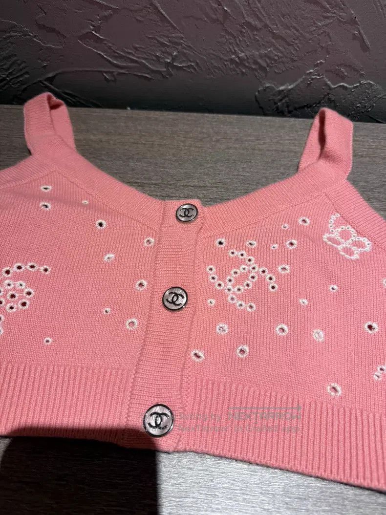 Chanel Chanel Pink suspenders Size XXS / US 00 / IT 34 - 2 Thumbnail