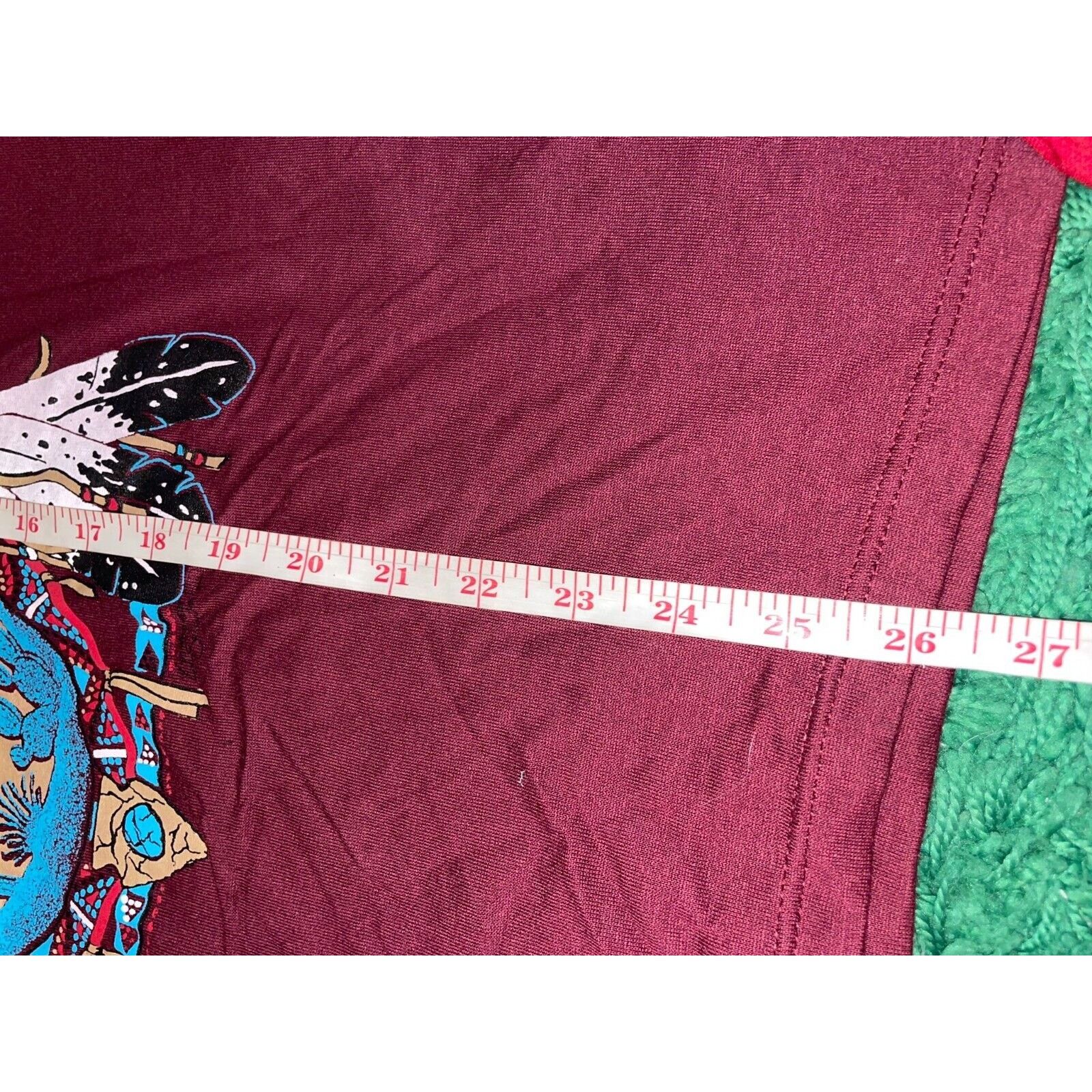 Jerzees Vintage Las Vegas Shirt Jerzees M USA 90s Tee Native Graphic Size US M / EU 48-50 / 2 - 13 Thumbnail