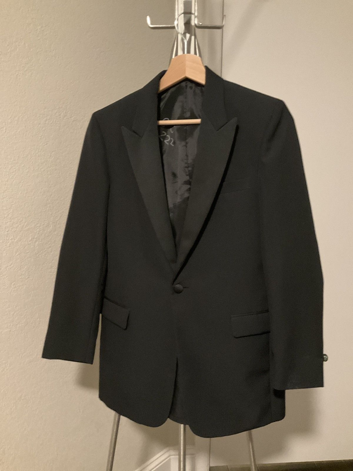 Other Black Suit Blazer from Doni Barassi Size 36S - 1 Thumbnail