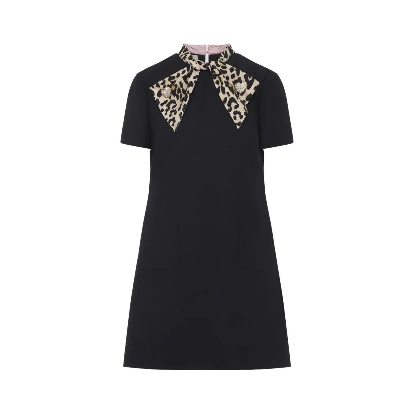 VALENTINO Black Wool Dress New & Authentic (Women's size:IT