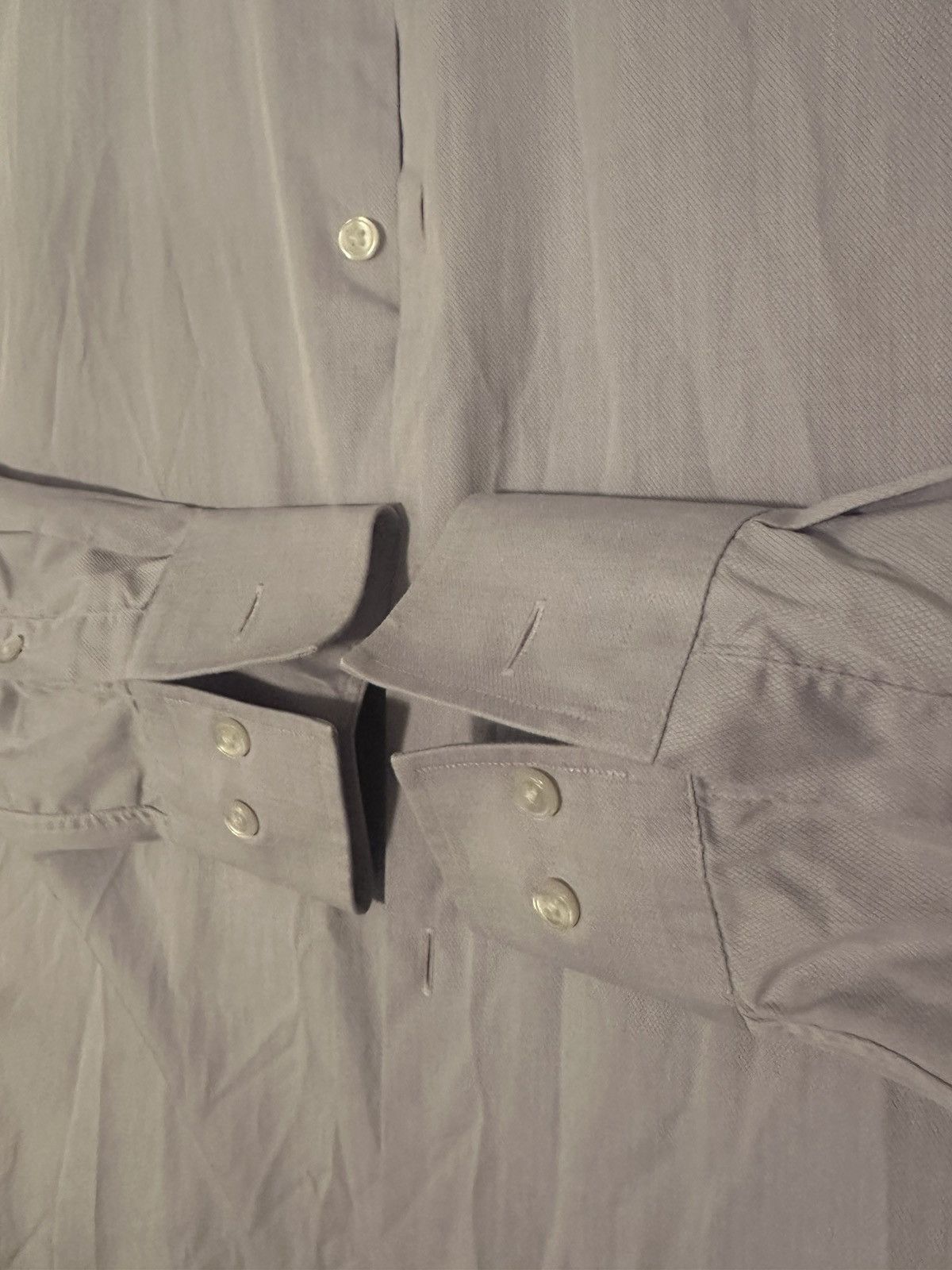 Hugo Boss Jacquard Cotton Spread Collar (15.5/39) Size US M / EU 48-50 / 2 - 3 Thumbnail