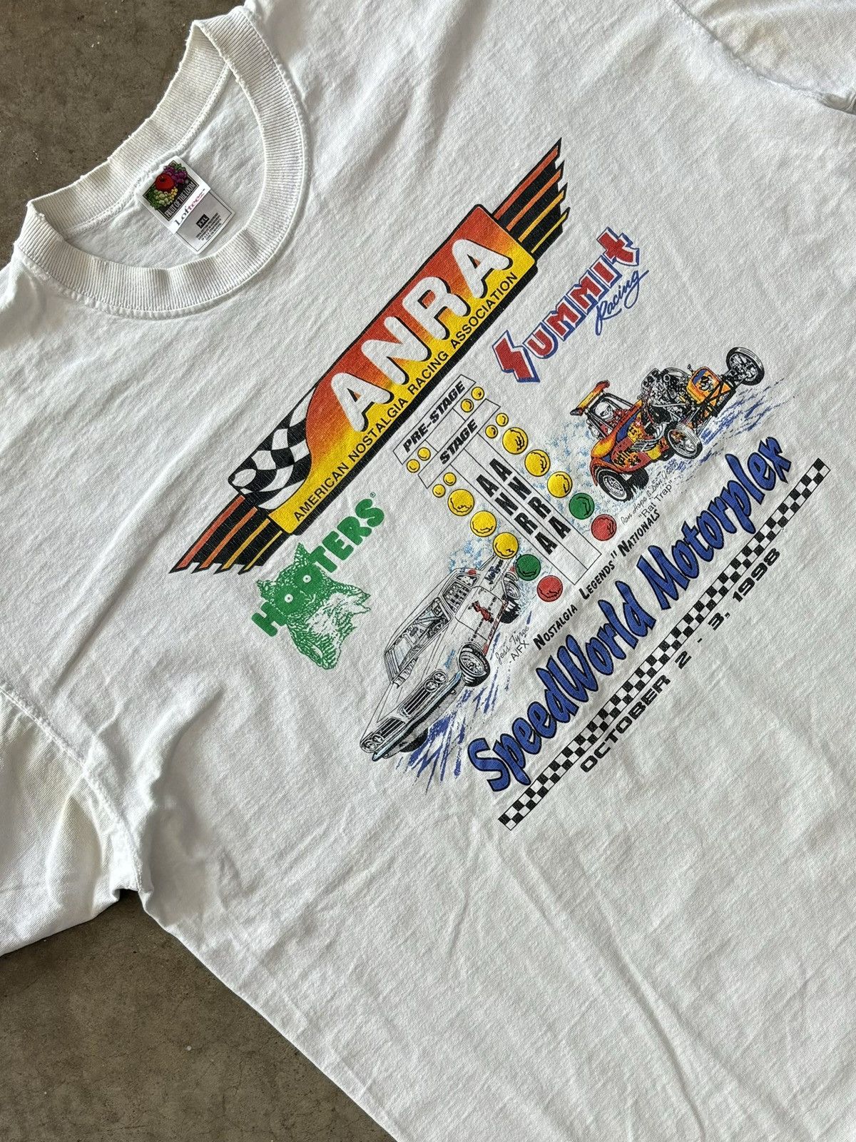 Vintage Vintage 1998 ANRA Speedworld Motorplex Tee XXL Size US XXL / EU 58 / 5 - 1 Thumbnail
