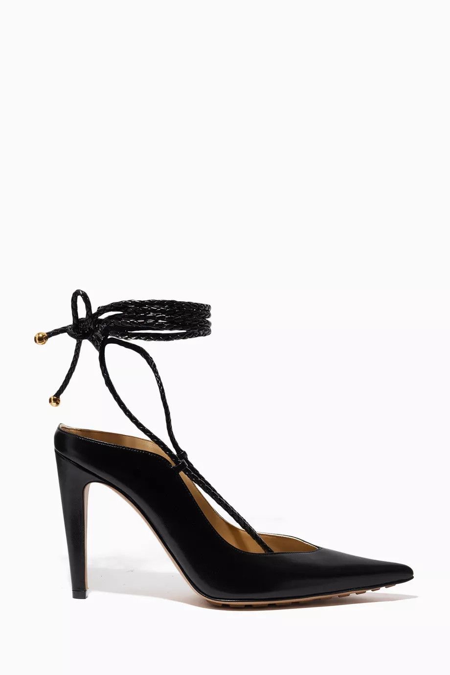 Bottega Veneta o1y0725 Stiletto Heel Pumps in Black Size US 9 / IT 39 - 1 Thumbnail