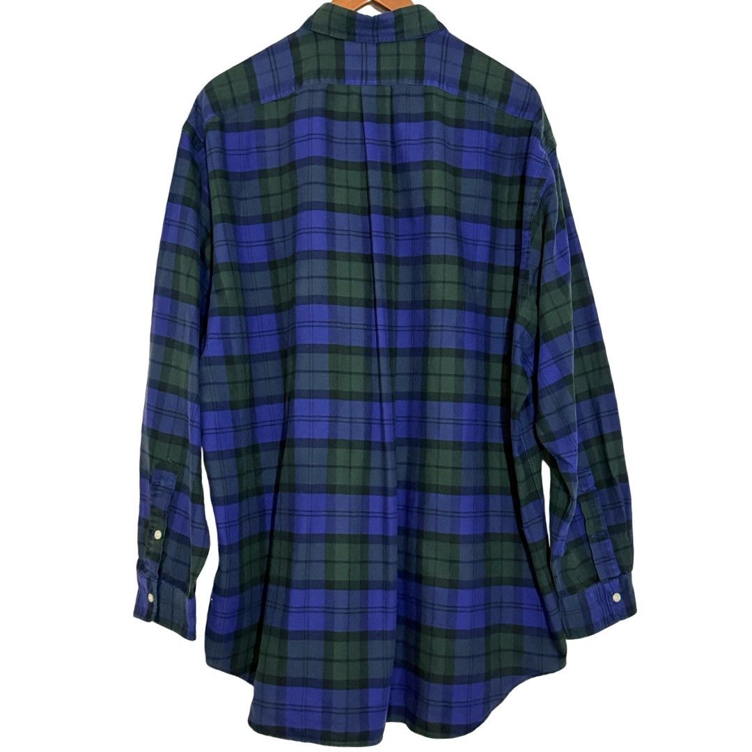 Polo Ralph Lauren Polo Ralph Lauren “The Big Shirt” Black Watch Tartan XL Size US XL / EU 56 / 4 - 2 Thumbnail