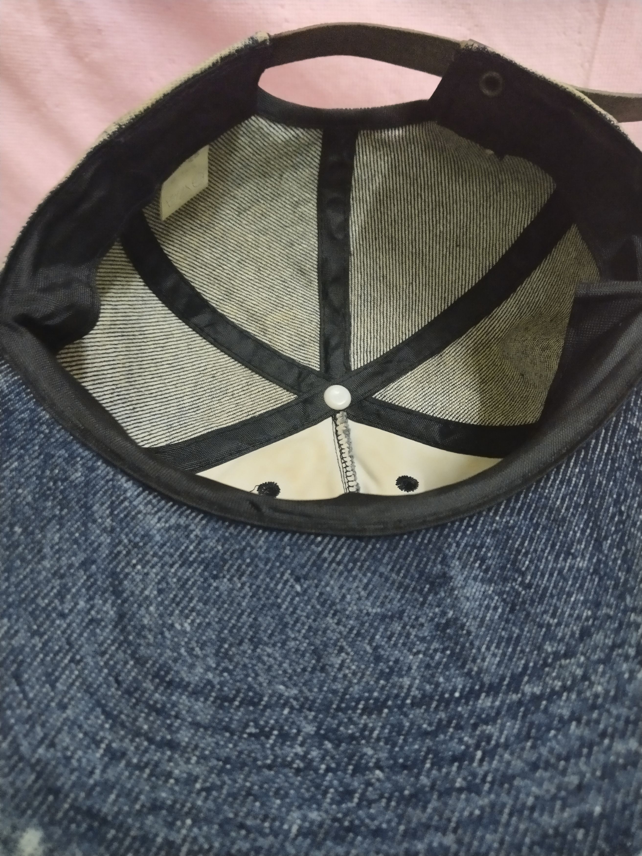 Edwin VINTAGE DENIM EDWIN ADJUSTABLE LEATHER CAP Size ONE SIZE - 8 Thumbnail
