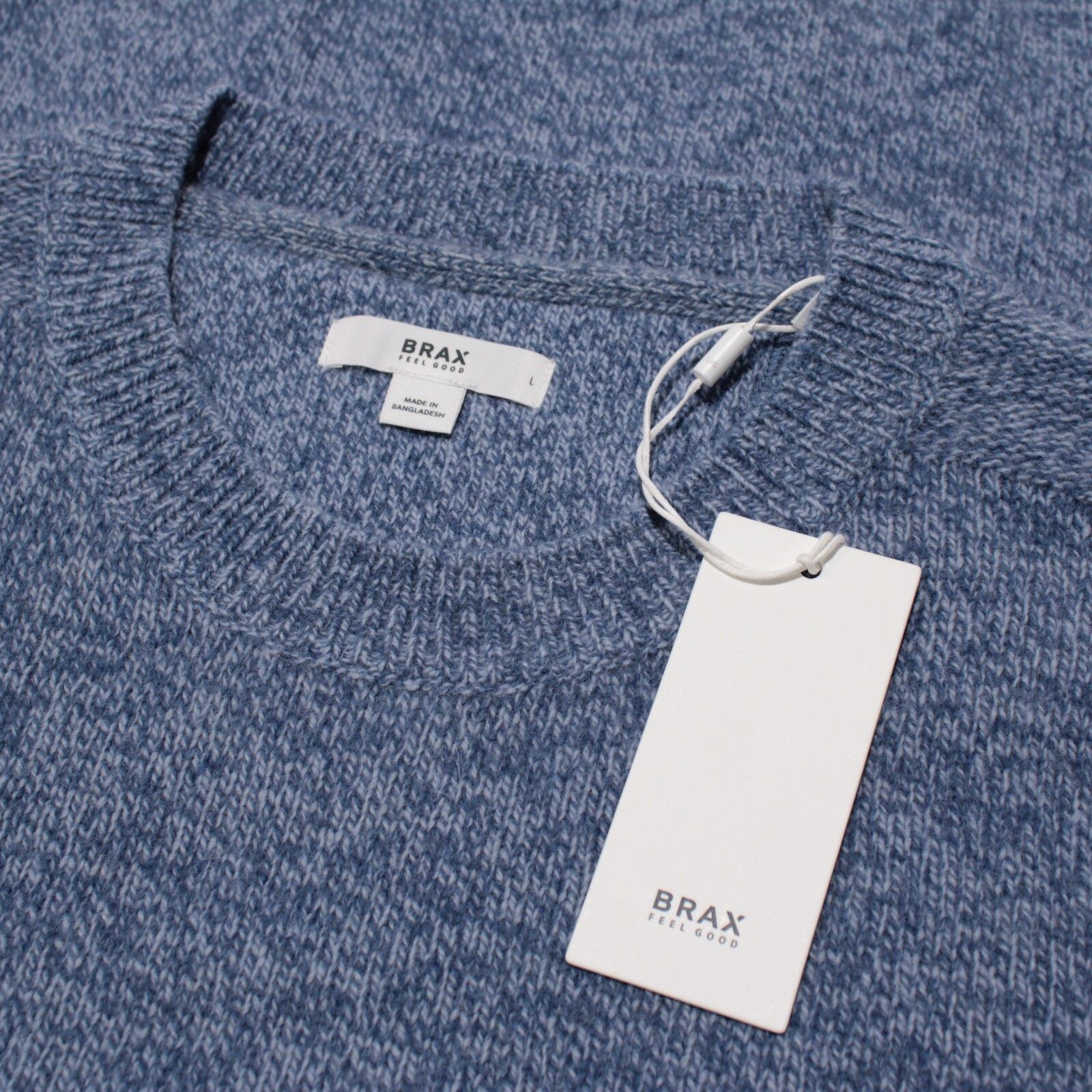 BRAX BRAX Sweater Size US L in Blue Size US L / EU 52-54 / 3 - 1 Thumbnail