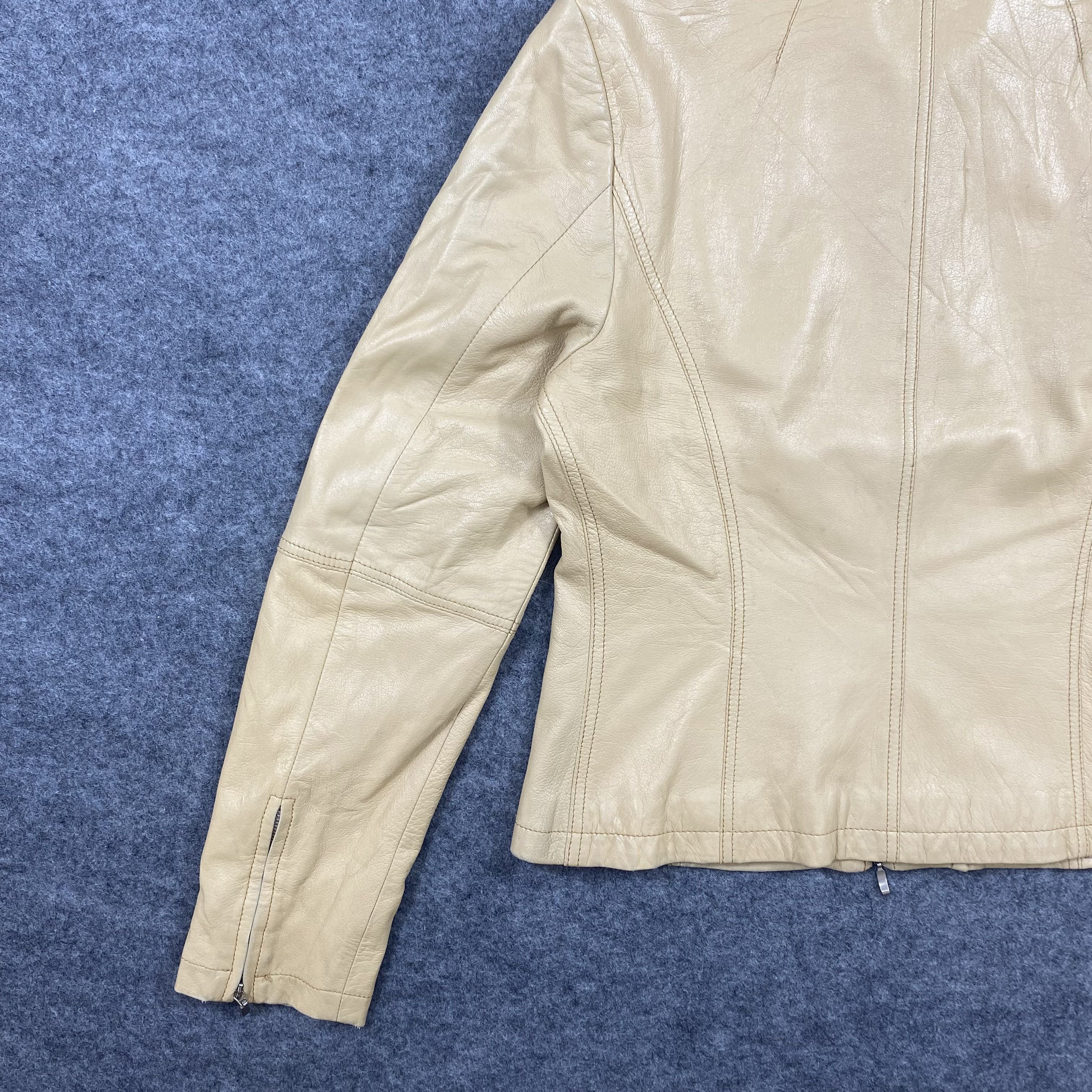 Branded Leather VINTAGE MAX AND CO. LEATHER JACKET-J639 Size US S / EU 44-46 / 1 - 8 Thumbnail