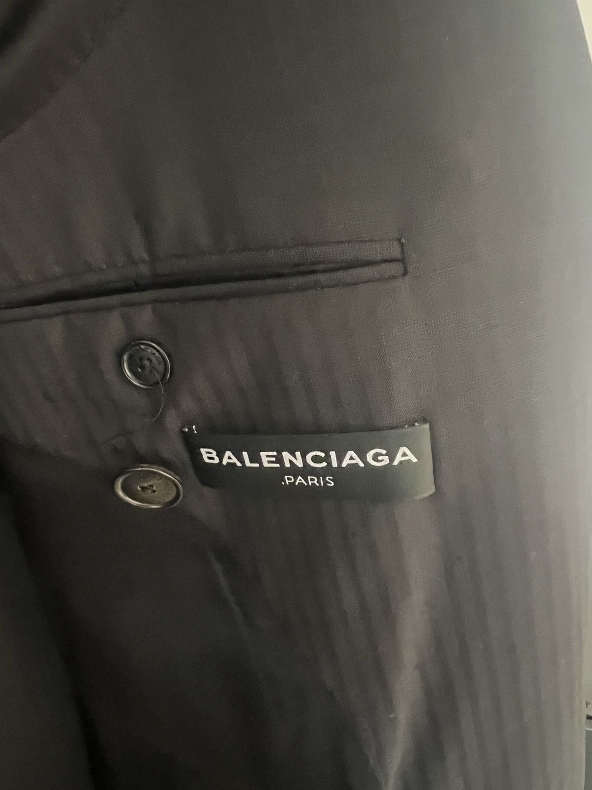 Balenciaga Balenciaga SS 17 Double Breasted Coat Shoulder Padding Size US M / EU 48-50 / 2 - 8 Thumbnail