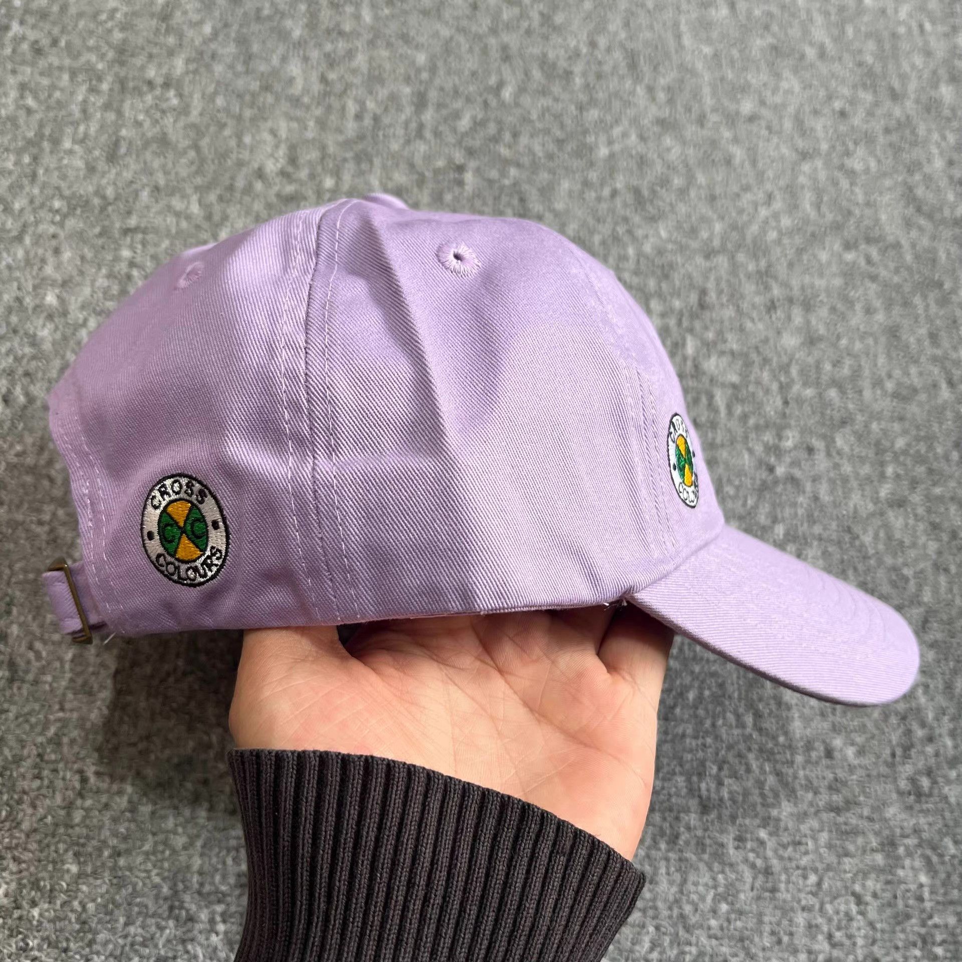 Cross Colours Cross Colours Embroidered Curved Brim Baseball Cap Q7 Size ONE SIZE - 6 Thumbnail