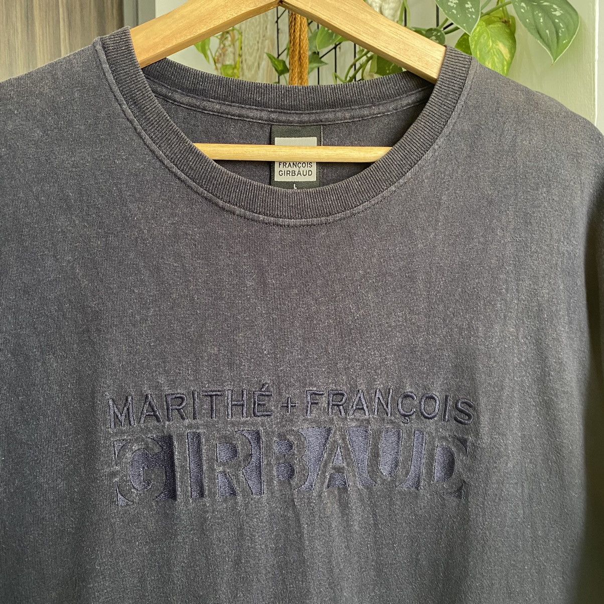 Marithe + Francois Girbaud Thrashed Faded Vintage Y2K Marithe Francois Girbaud ERD TEE Size US XL / EU 56 / 4 - 2 Thumbnail