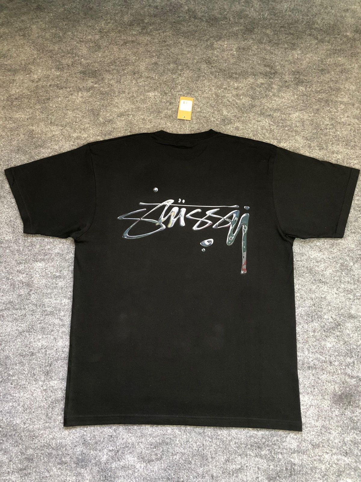 ラスト1着！！STUSSY MERCURY TEE Mサイズ ブラック 新品 Stussy Mercury Tee Black – Hype Vault