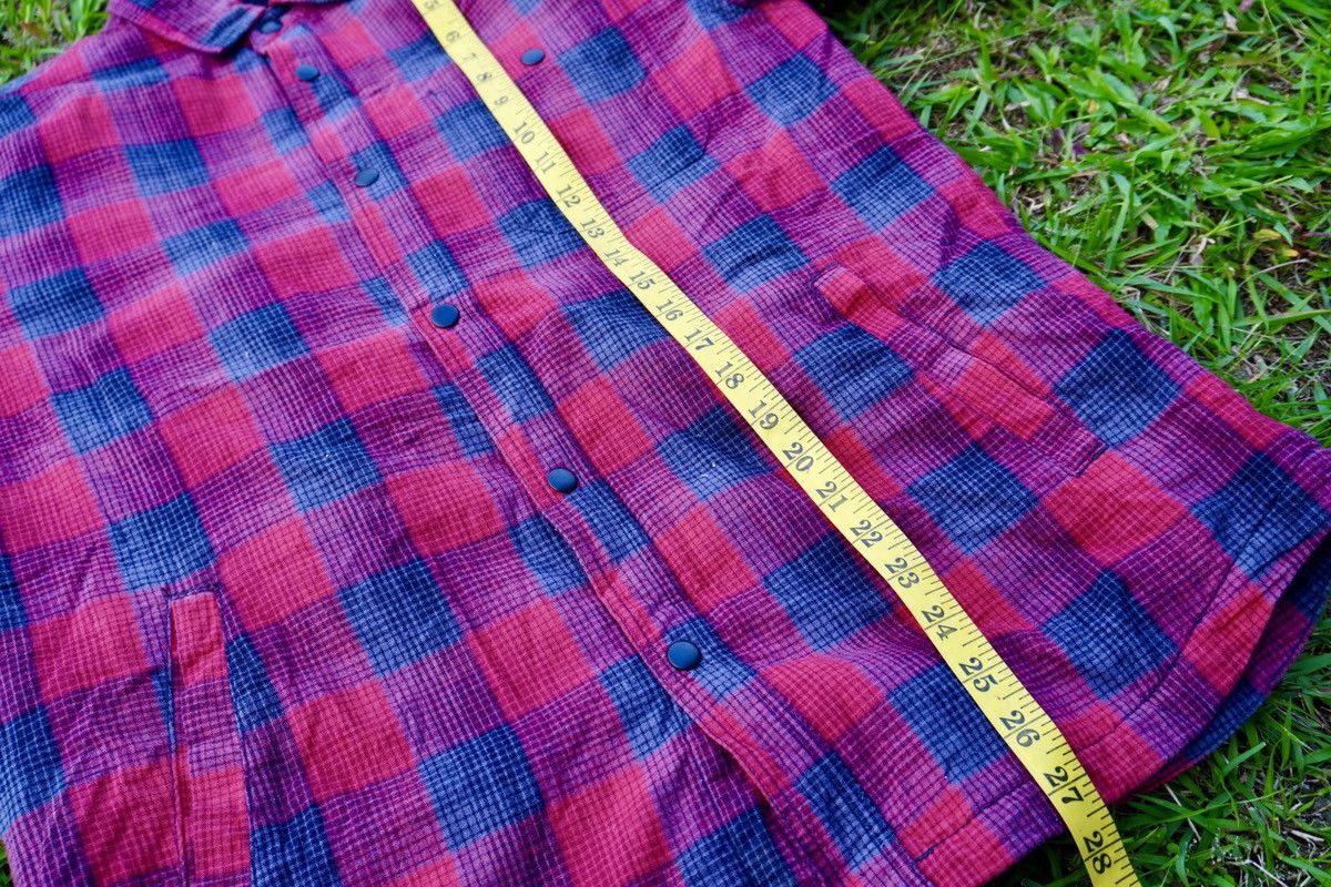 Designer × Japanese Brand × Vintage Japanese brands red plaid sherpa long sleeve shirt Size US M / EU 48-50 / 2 - 9 Thumbnail