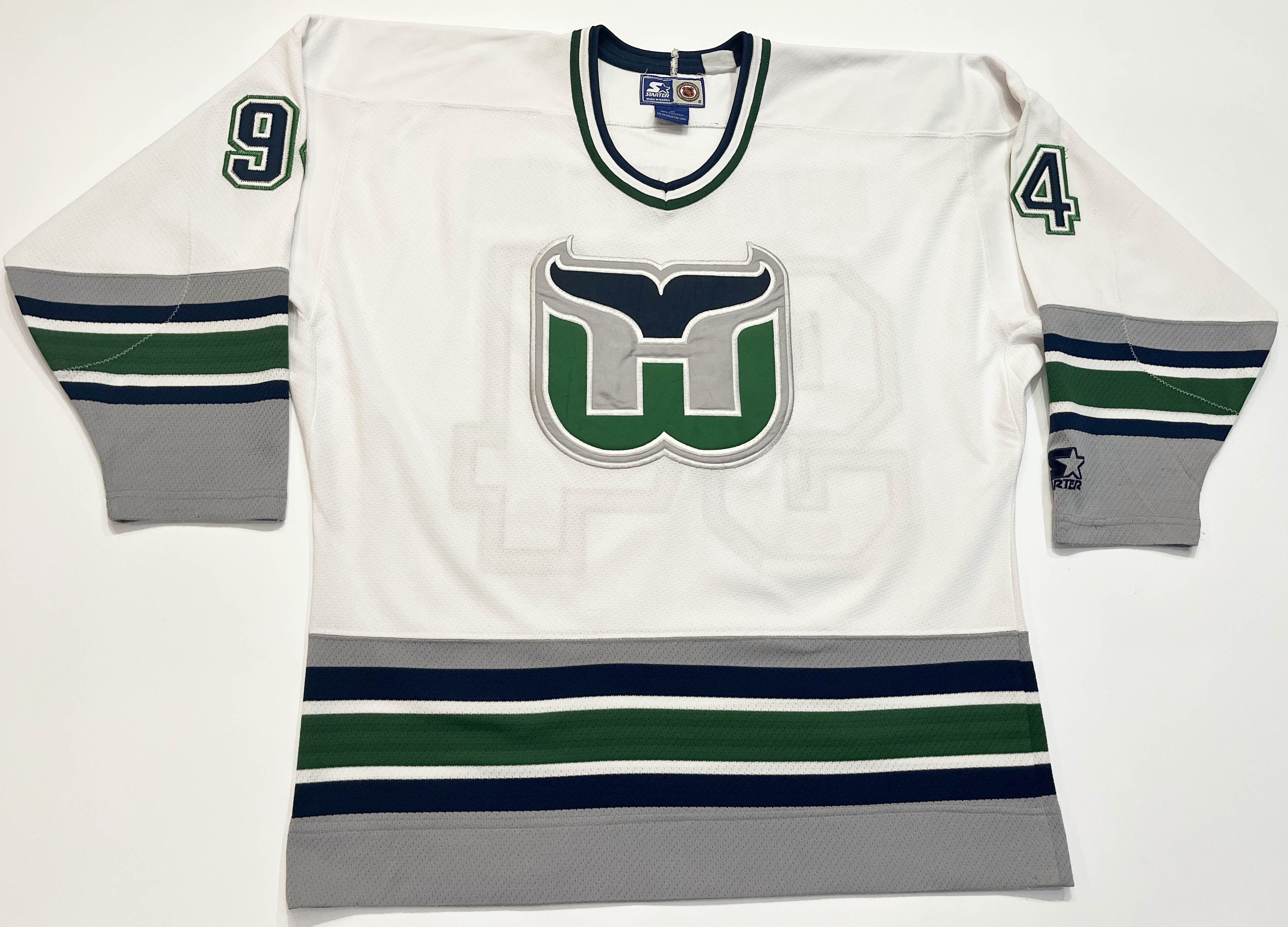 Starter Vtg Starter Hartford Whalers SHANAHAN #94 NHL Hockey Jersey Size US M / EU 48-50 / 2 - 1 Thumbnail