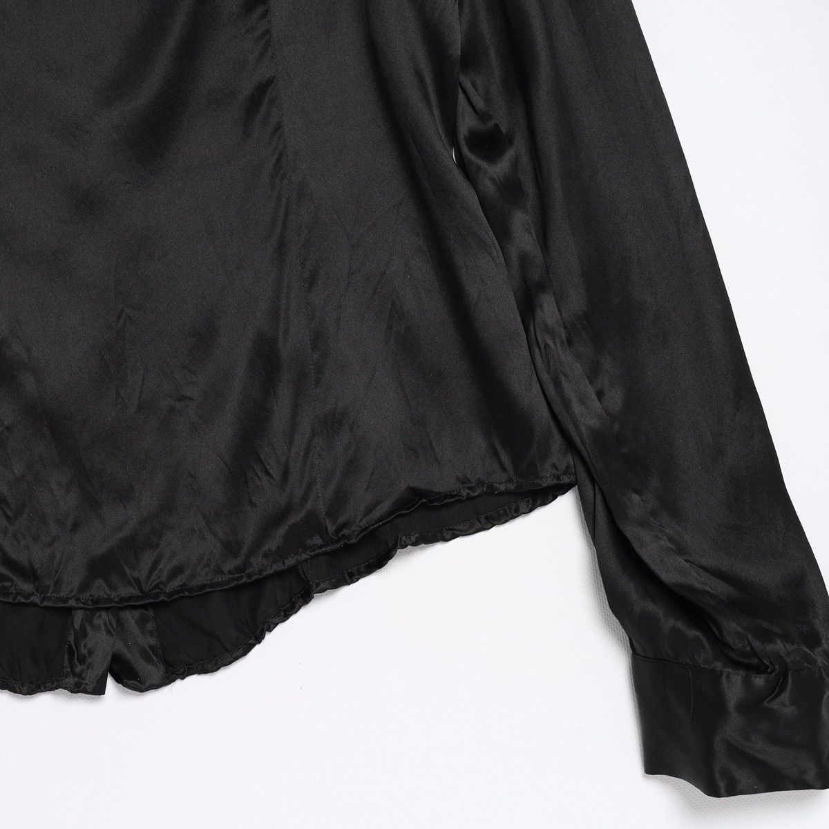 Just Cavalli Just Cavalli Silk Shirt Black Blouse Top Roberto Leopard Size L / US 10 / IT 46 - 18 Thumbnail