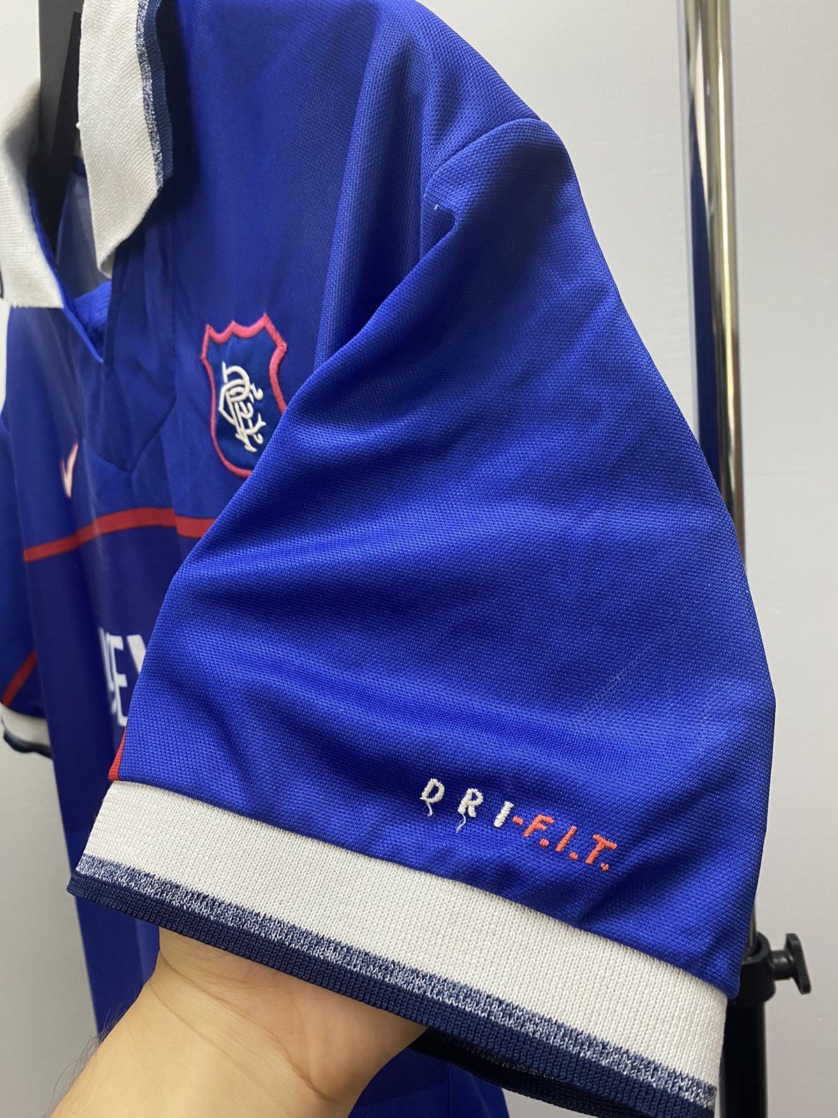 Nike × Vintage Glasgow Rangers 1997-1999 Home Jersey Football Shirt Soccer Size US L / EU 52-54 / 3 - 13 Thumbnail