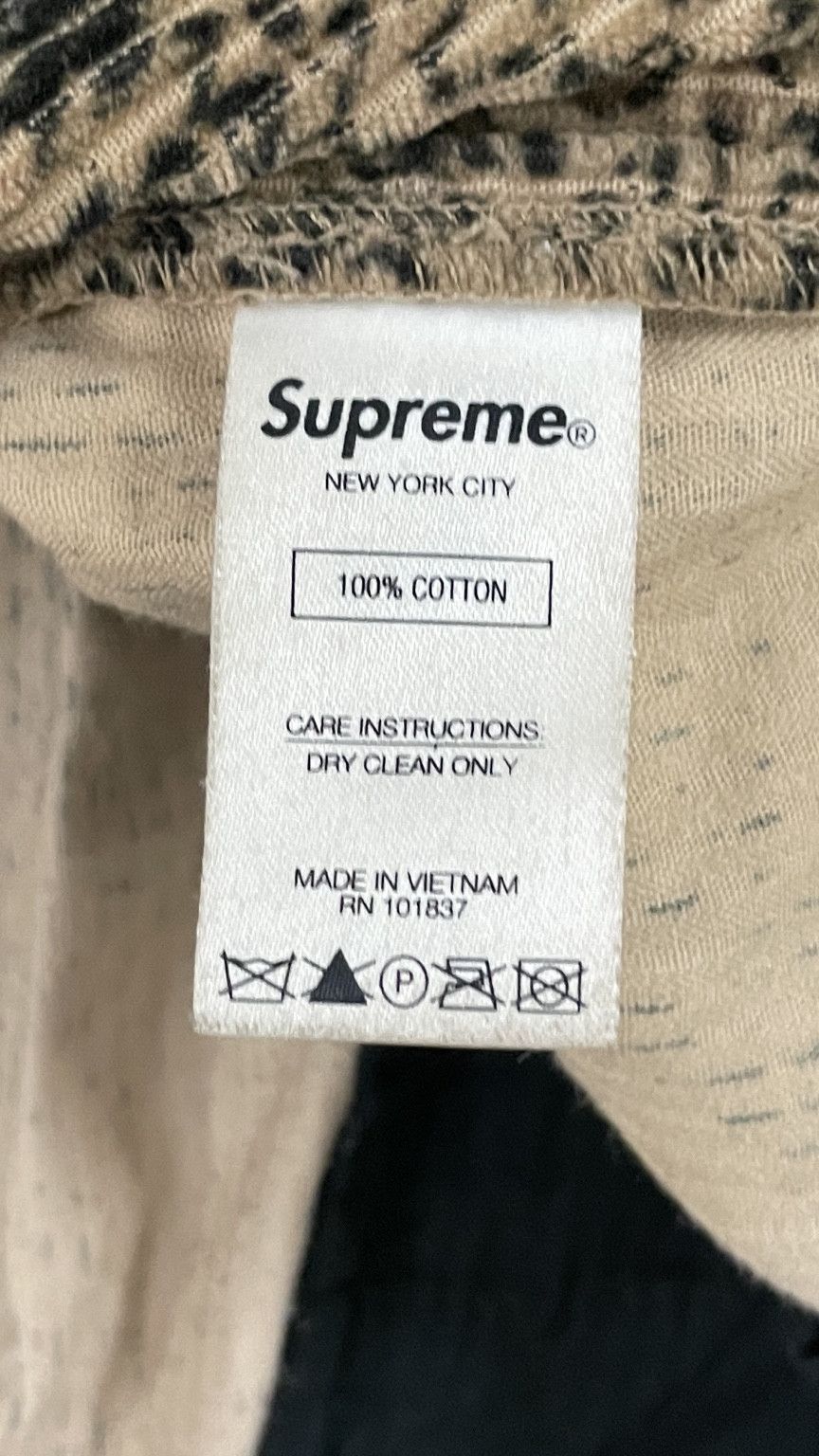 Supreme Supreme Snakeskin Corduroy Flight Pant Brown 32 Size US 32 / EU 48 - 7 Thumbnail