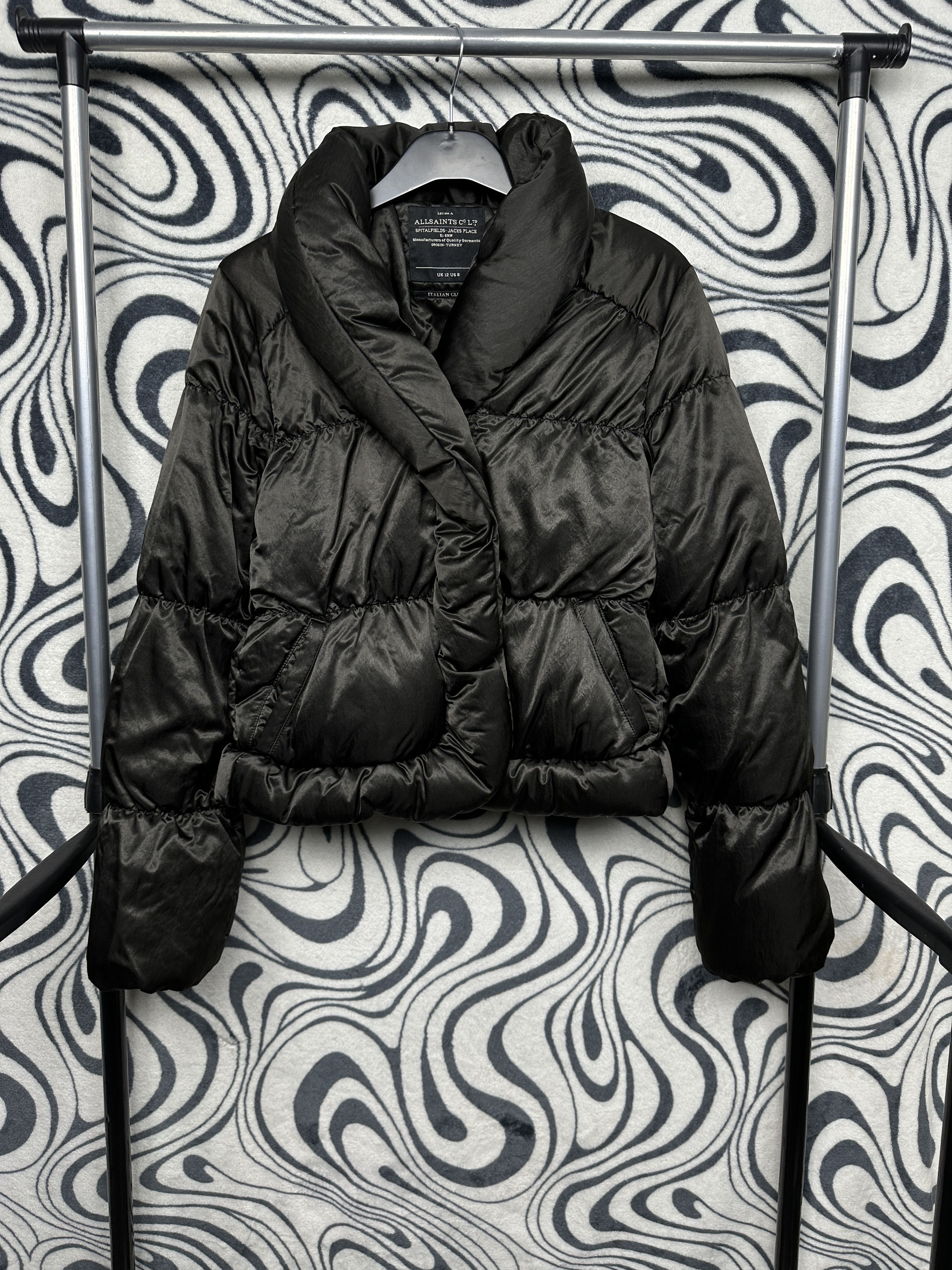 Allsaints Allsaints Womens Down Roche Jacket Italian Cloth Size M / US 6-8 / IT 42-44 - 1 Thumbnail