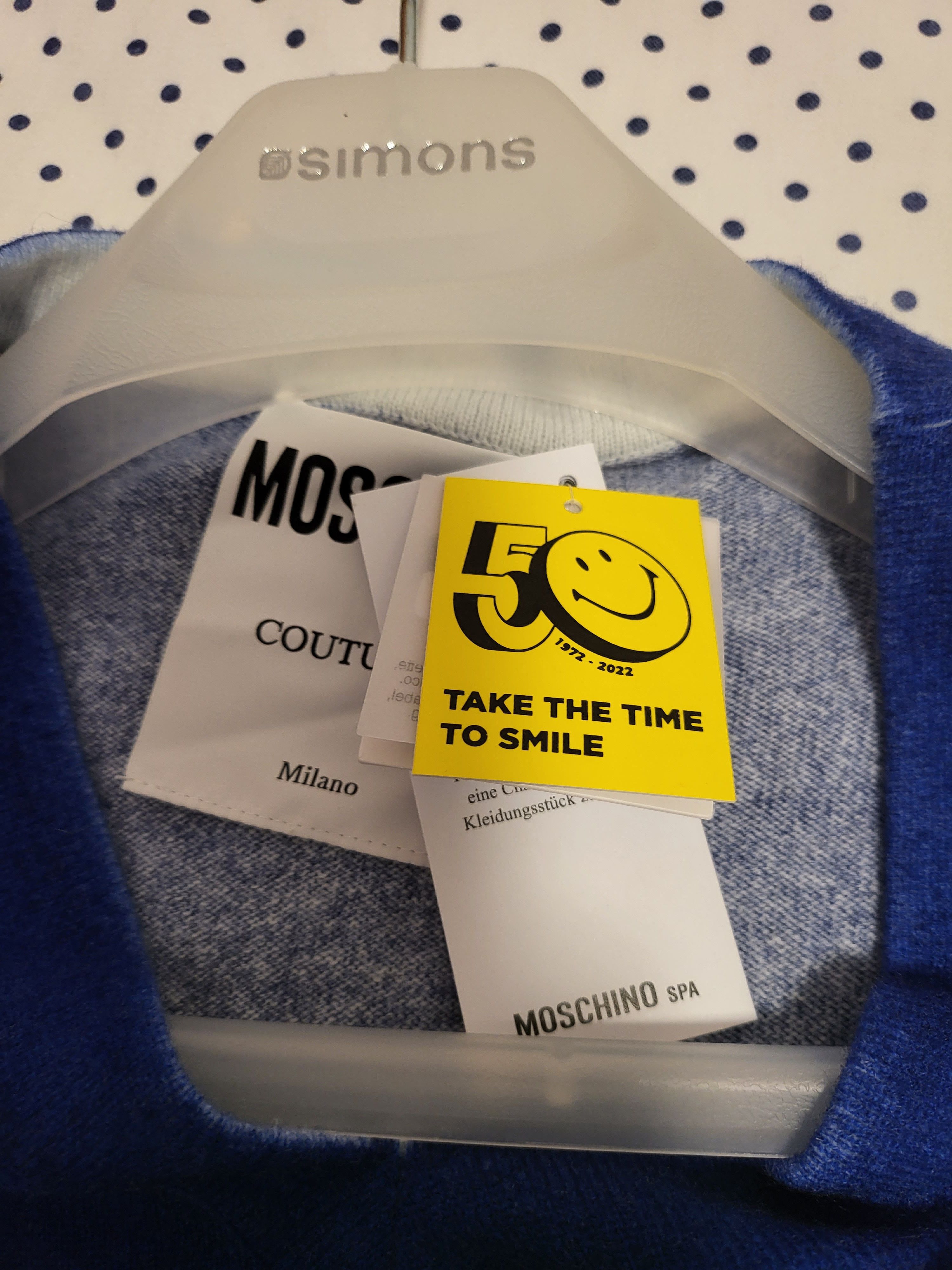 Moschino Dégradé Emoji Logo Sweater Size US M / EU 48-50 / 2 - 6 Thumbnail