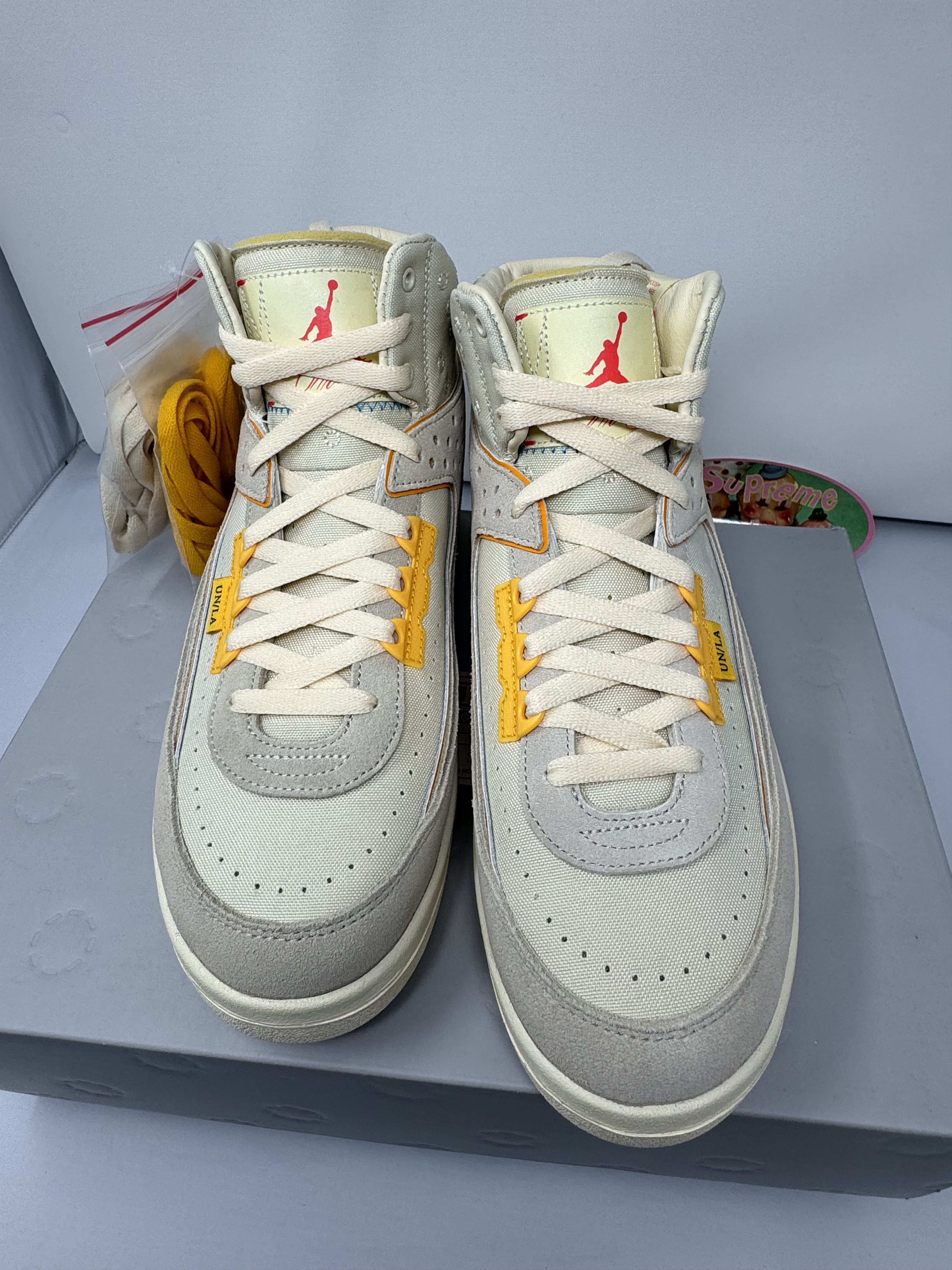 Nike Union LA x Air Jordan 2 Retro SP 'Rattan' Size US 9.5 / EU 42-43 - 4 Thumbnail
