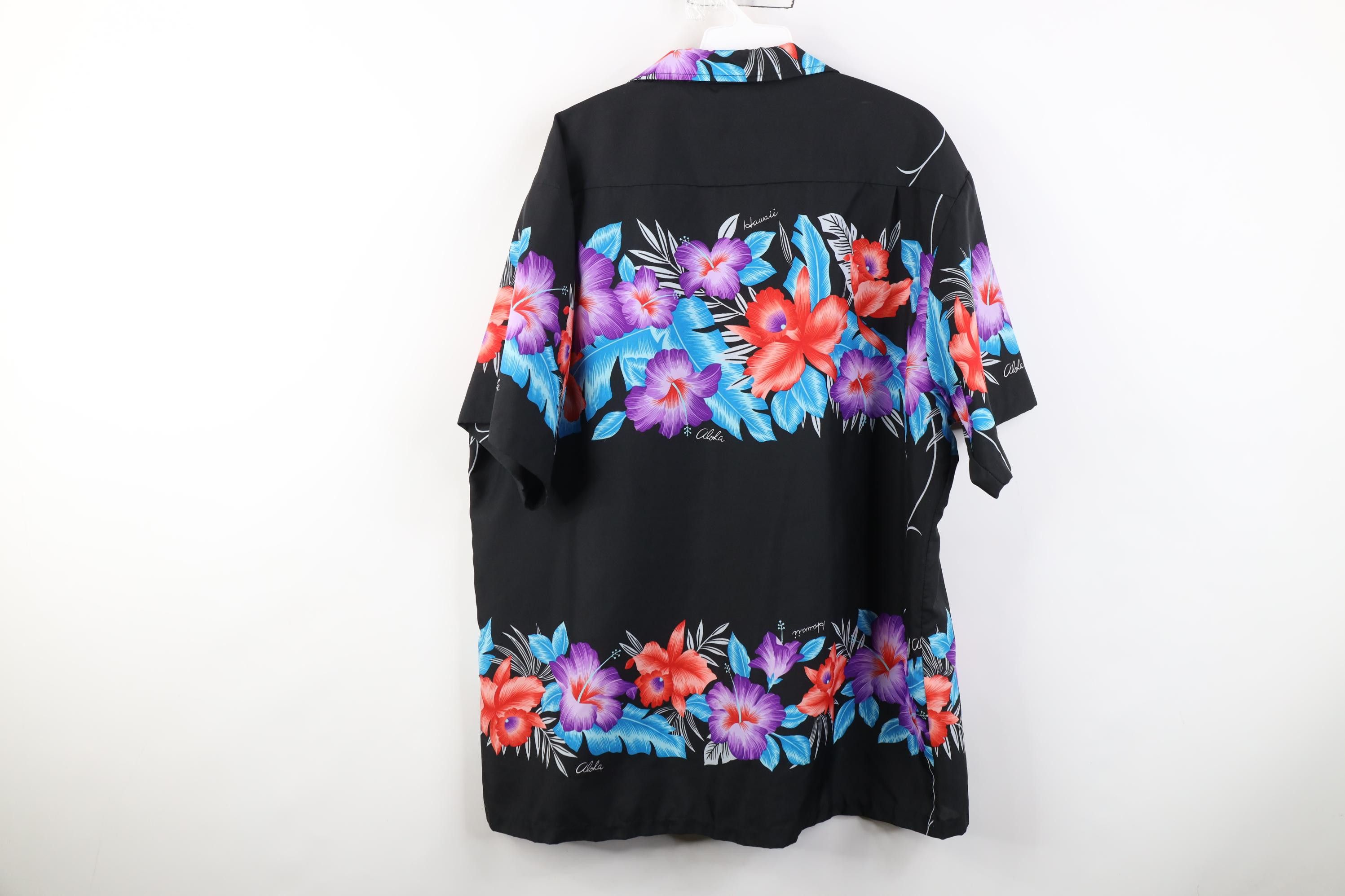 Vintage Vintage 70s Streetwear Hawaiian Beach Luau Button Shirt USA Size US XL / EU 56 / 4 - 11 Thumbnail