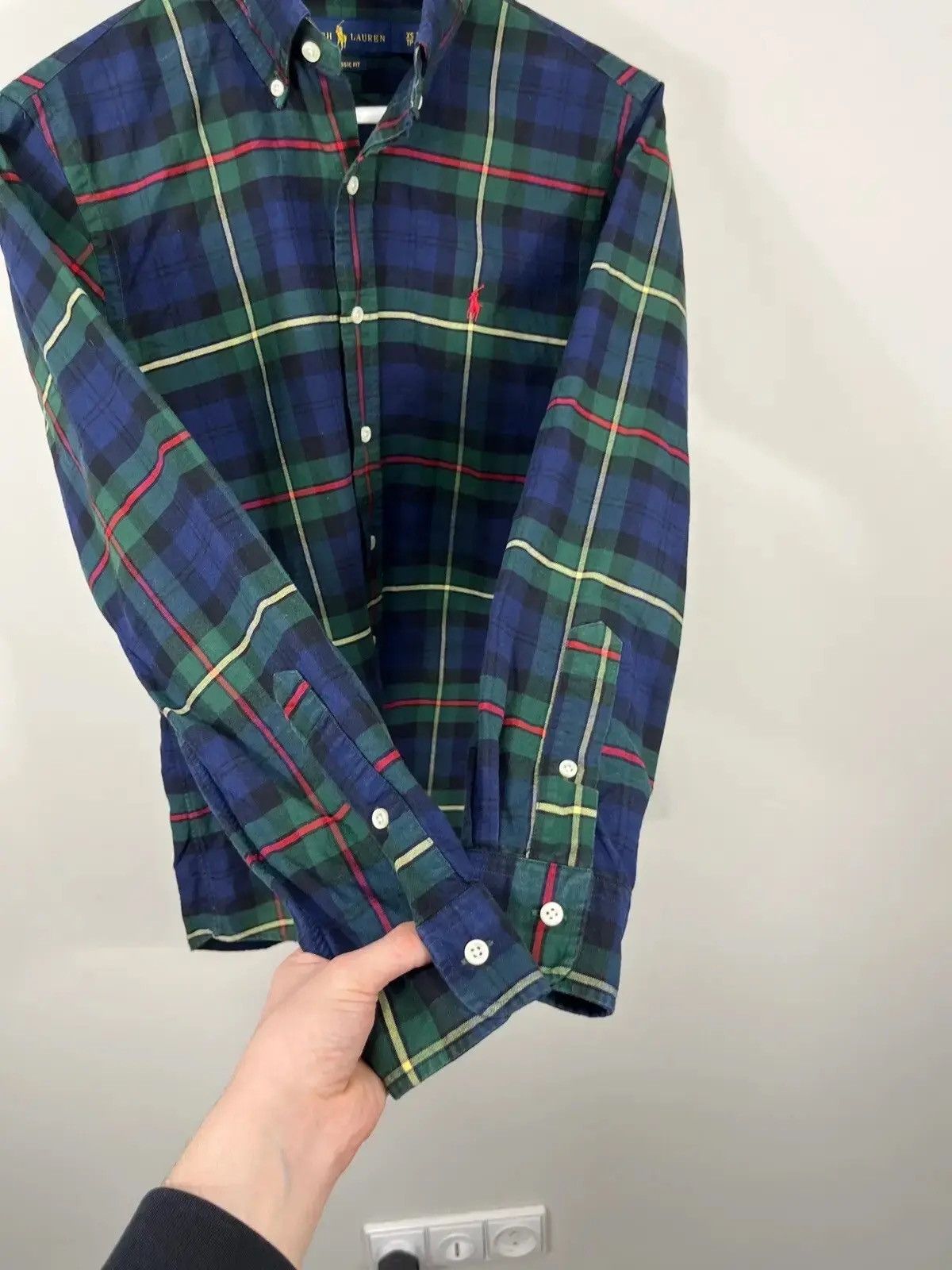 Ralph Lauren Ralph Lauren Men's Tartan Winter Check Button Up Shirt Size US XS / EU 42 / 0 - 5 Thumbnail