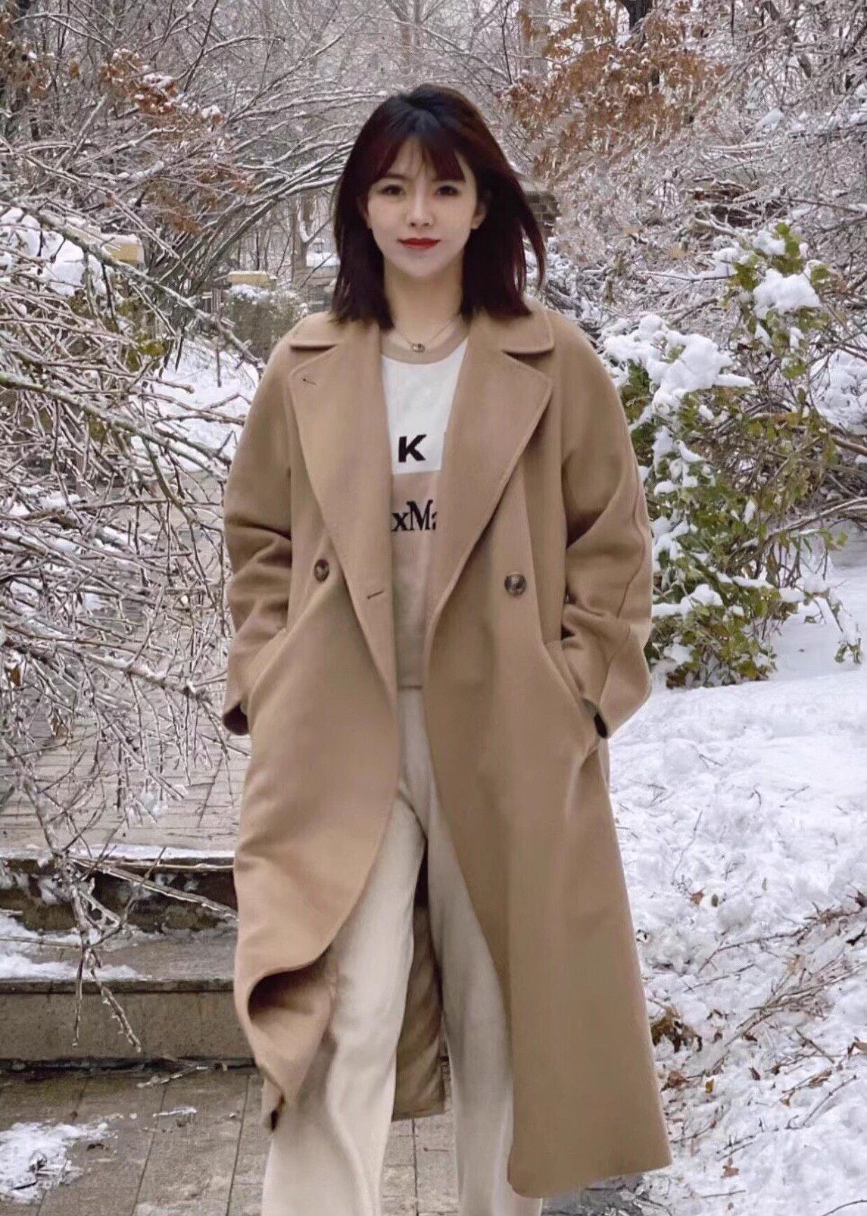 Max Mara MaxMara Weekend Brown Midi Coat Women's 34 Size XS / US 0-2 / IT 36-38 - 2 Thumbnail