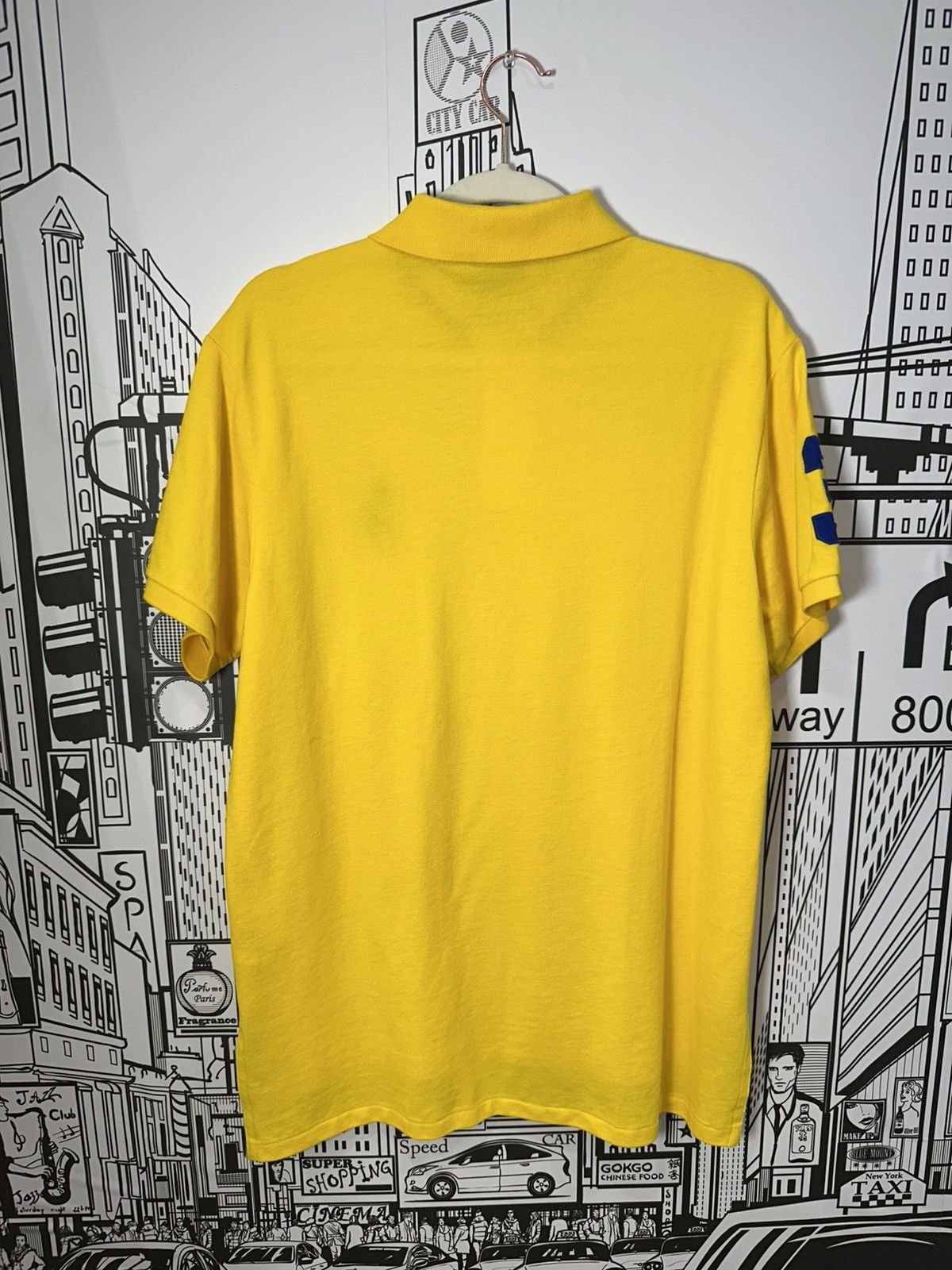 Rugby Ralph Lauren Vintage Polo Ralph Lauren 2010 USA Polo NWT Yellow Size US L / EU 52-54 / 3 - 2 Thumbnail