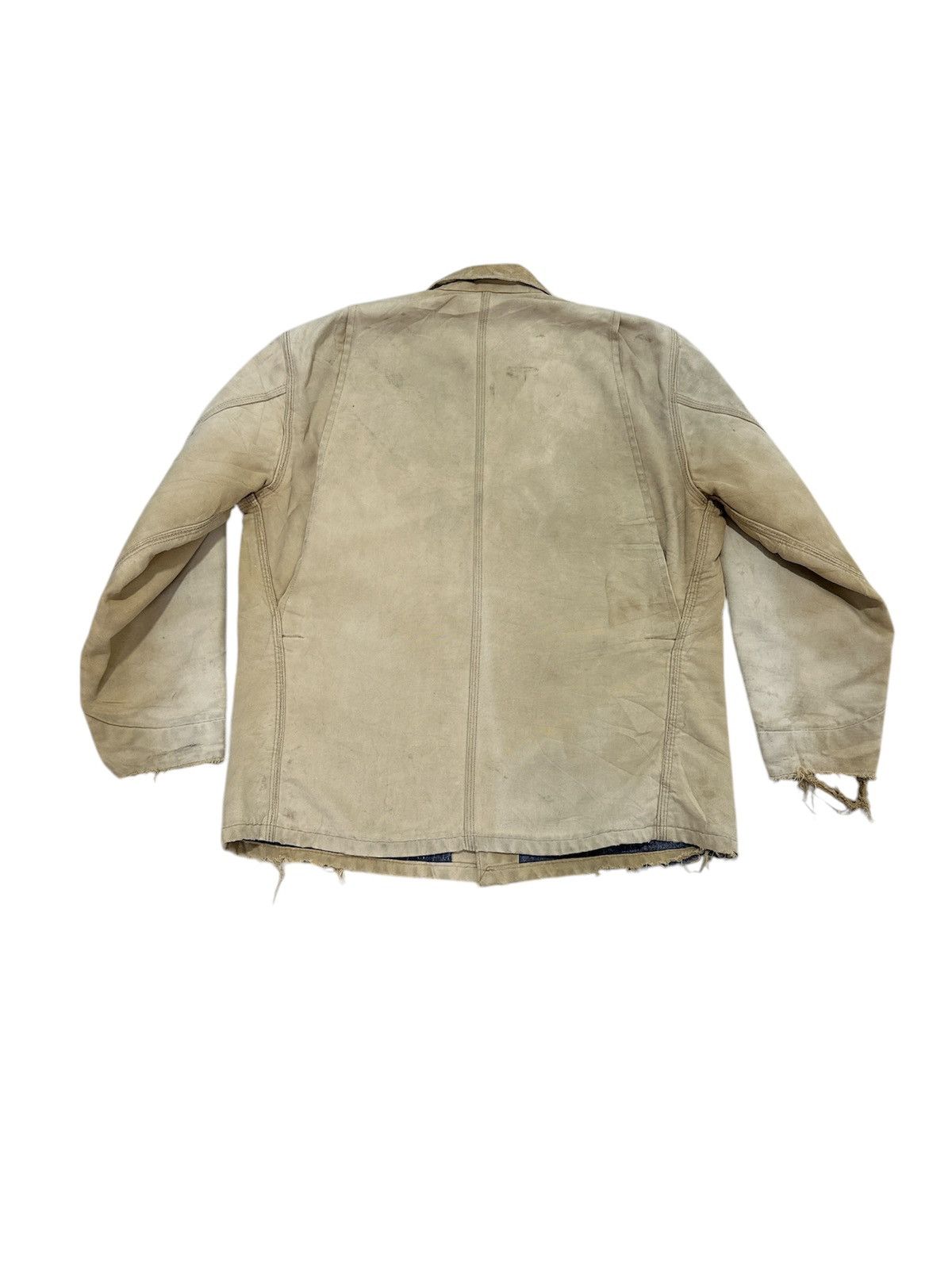 Carhartt Vintage CARHARTT Worker Wear Chore Jakcet Michigan Design Size US L / EU 52-54 / 3 - 2 Thumbnail