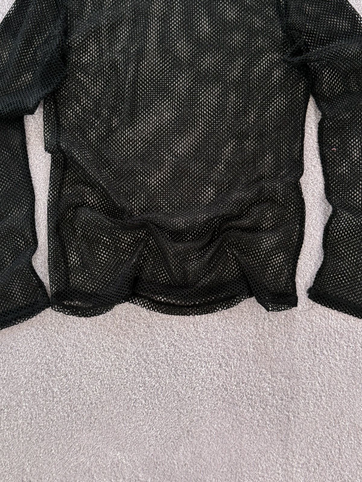 Japanese Brand Y2K Mesh Up JPG Vibe Japanese Brand Long Sleeve T-Shirt Size M / US 6-8 / IT 42-44 - 3 Thumbnail