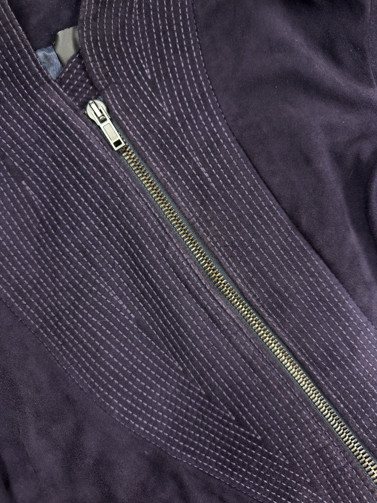 Haider Ackermann Haider Ackerman - 00’s Asymetric Suede Jacket Size US M / EU 48-50 / 2 - 3 Thumbnail