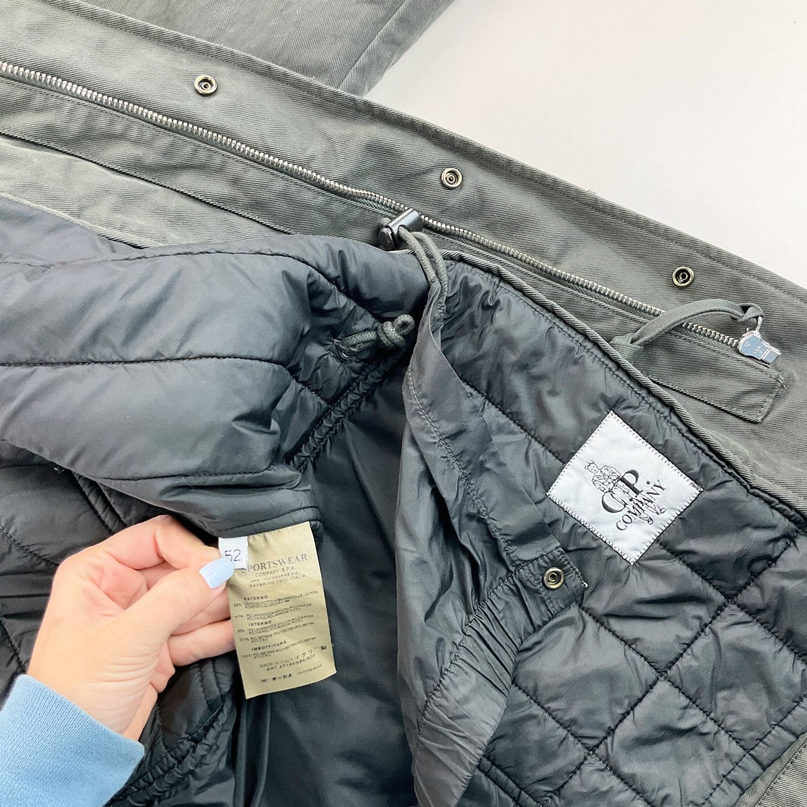 C.P. Company C.P. Company Outdoor Jacket - Large mens grey heavy Size US L / EU 52-54 / 3 - 8 Thumbnail