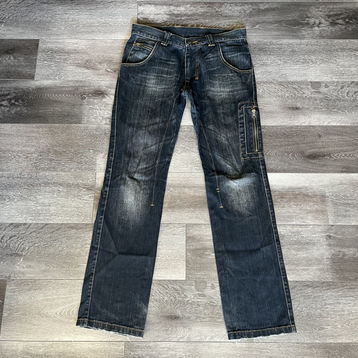 291295=Homme Vintage Japanese Brand 29125 Homme Avant Garde Pocket Jeans Size US 30 / EU 46 - 2 Thumbnail