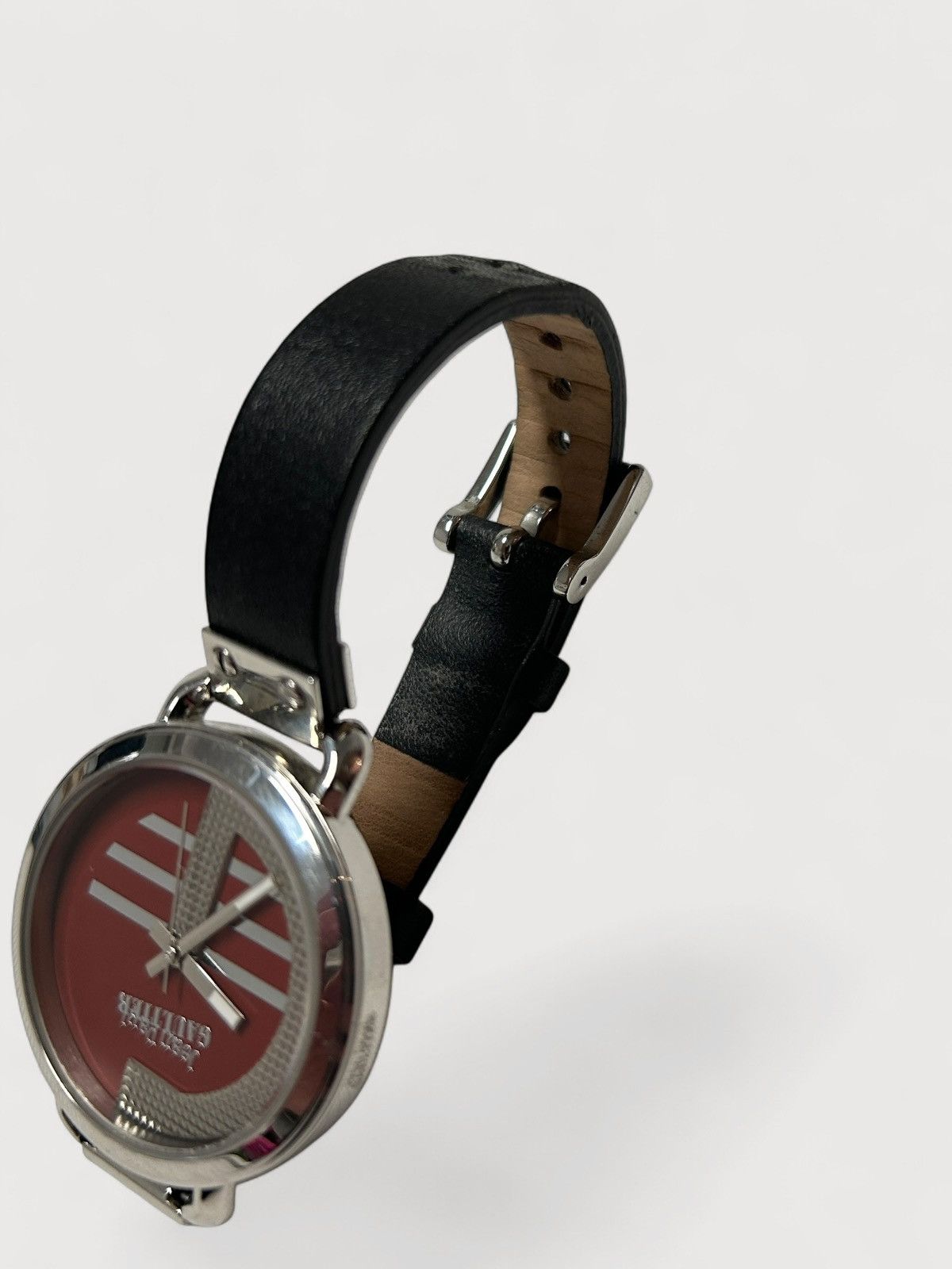 Jean Paul Gaultier “Sector Dial” Leather Strap Watch Size ONE SIZE - 4 Thumbnail