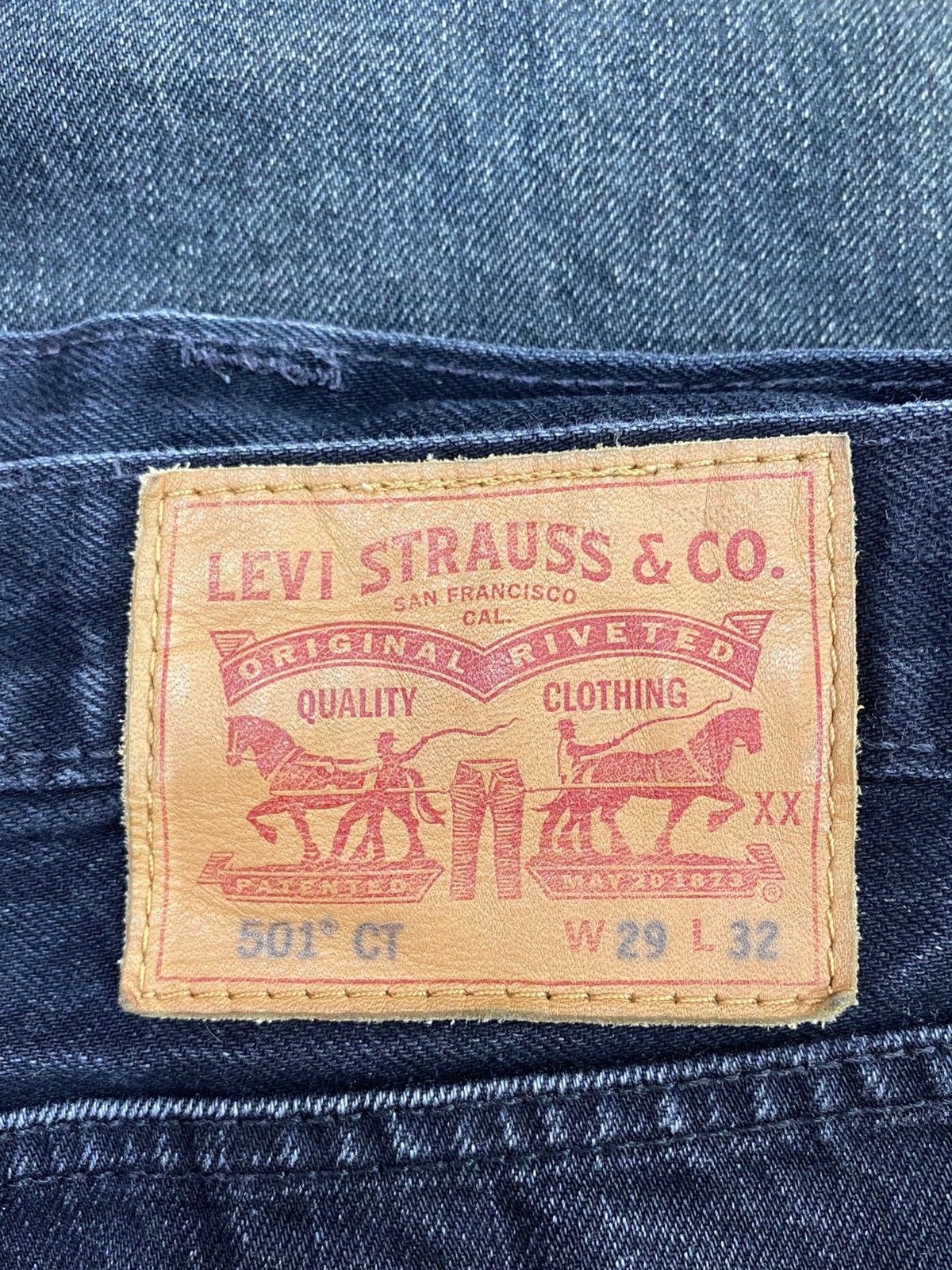 Levi's Vintage Levi’s Dark Faded Wash Style Loose Jeans Size US 32 / EU 48 - 10 Thumbnail