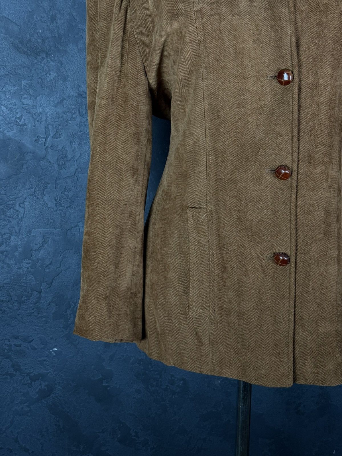 Givenchy Vintage Givenchy 90's EN PLUS Long Blazer Size 42 Viscose Size 42R - 4 Thumbnail