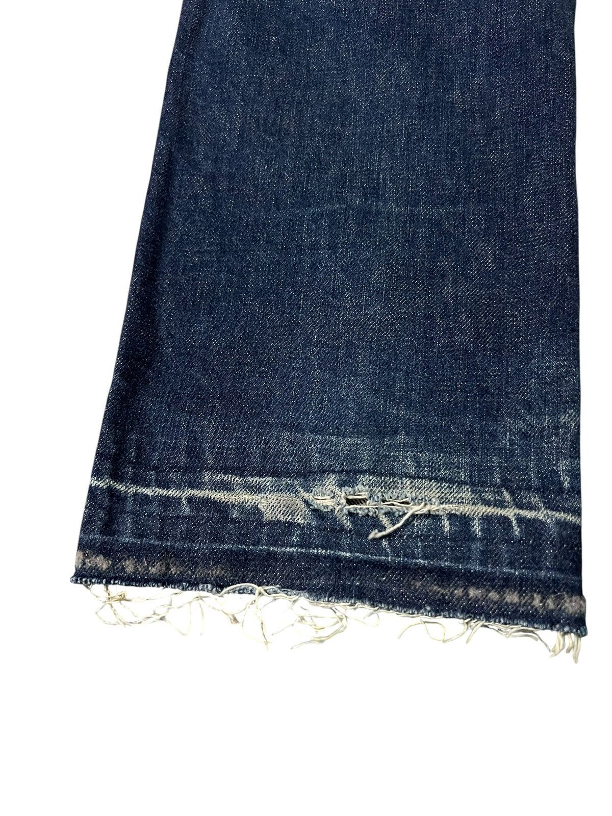 Evisu Vintage Evisu Seagull Lot 2000 No 2 Distress Selvedge Jean Size US 28 / EU 44 - 12 Thumbnail