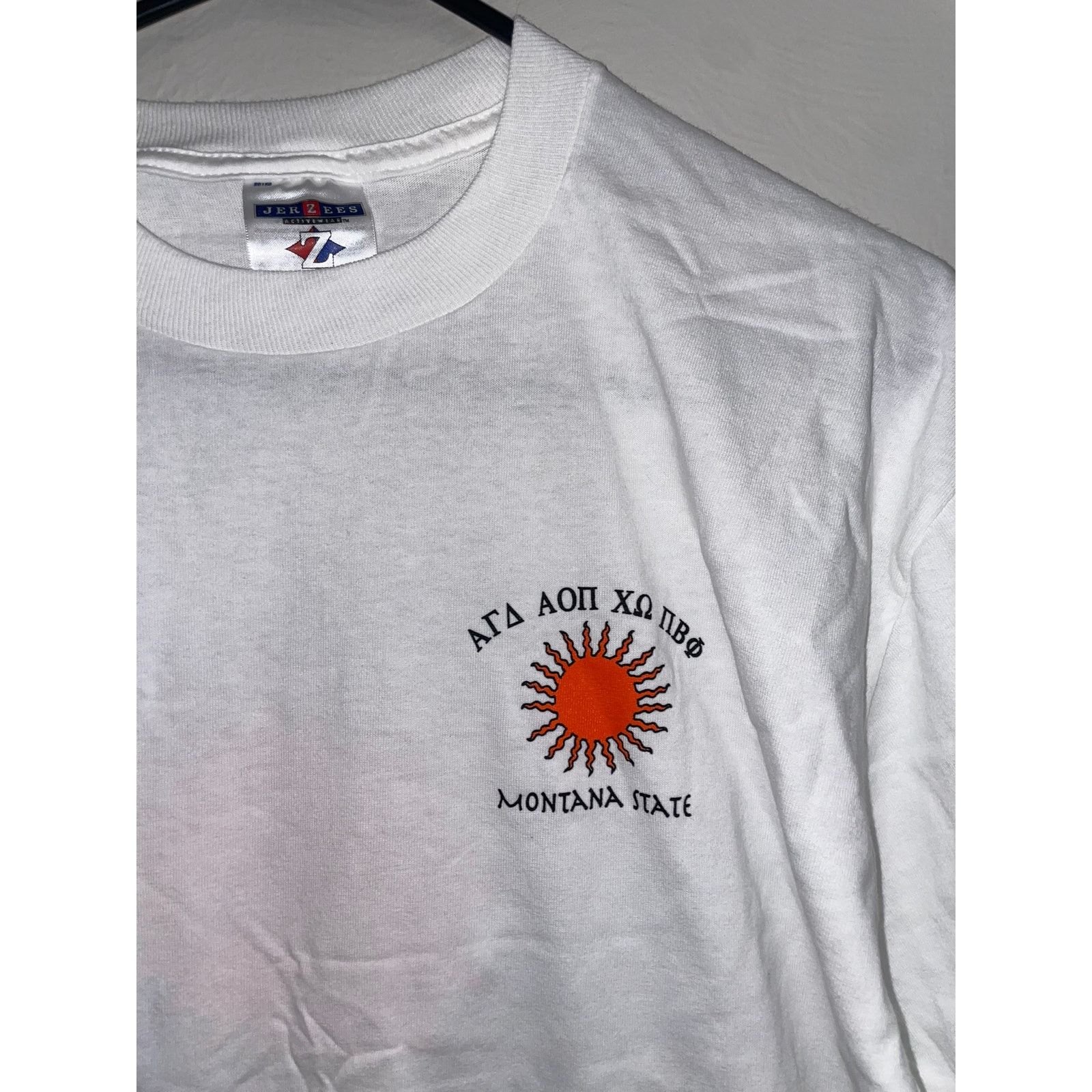 Jerzees 2000s Montana State Go Greek Find The Best College Shirt M Size US M / EU 48-50 / 2 - 3 Thumbnail