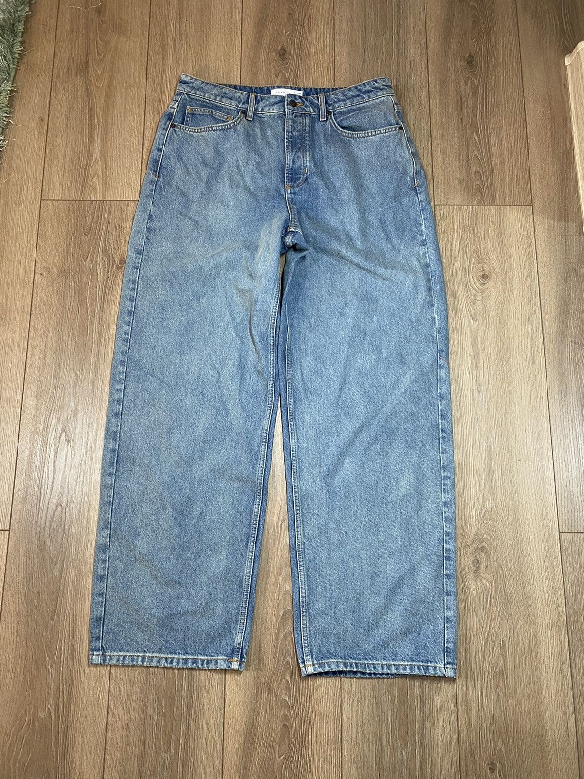 If Six Was Nine hidden season inside out baggy denim Size US 34 / EU 50 - 4 Thumbnail
