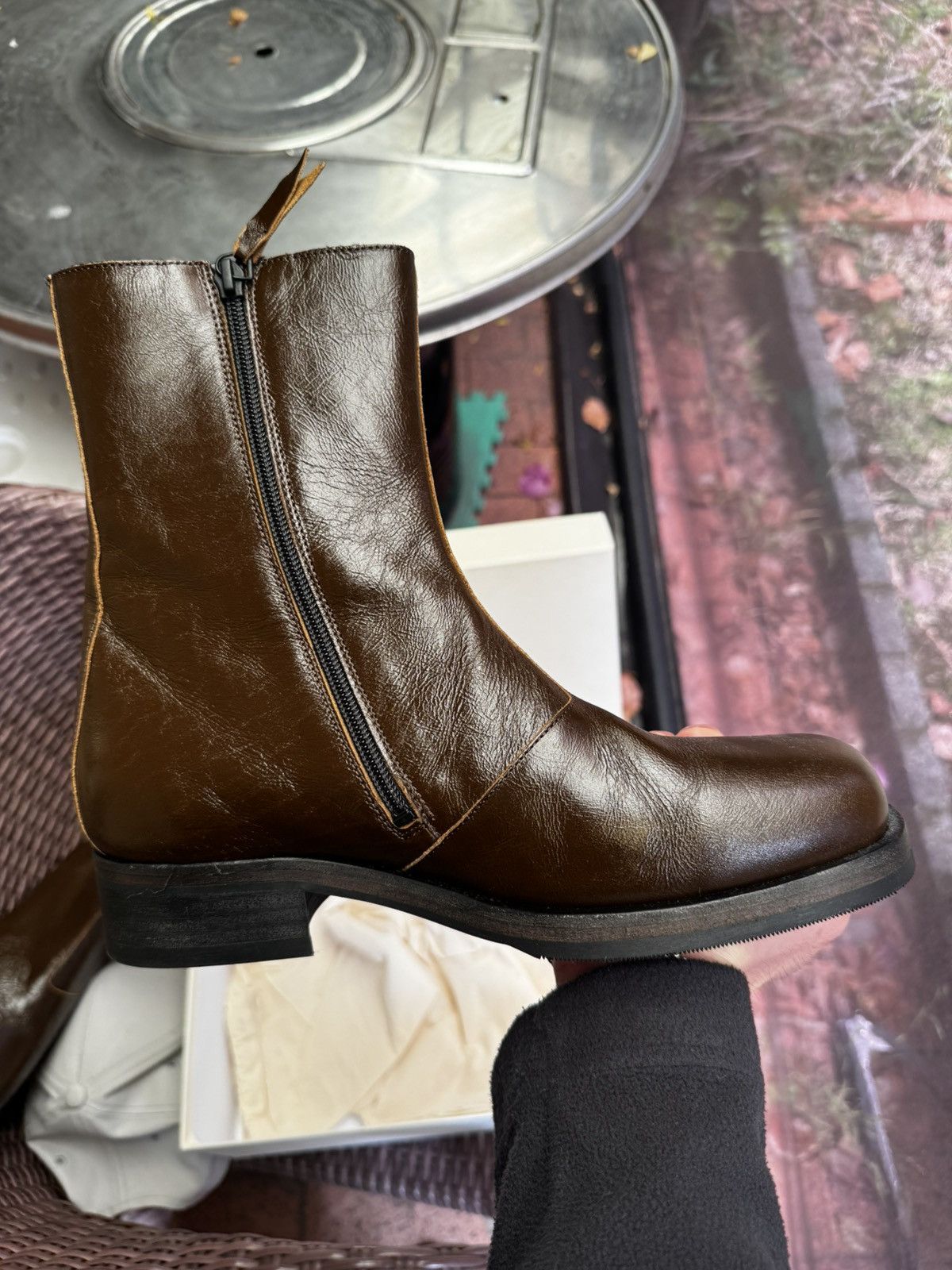 Our Legacy Camion leather ankle boots Size US 9 / EU 42 - 3 Thumbnail