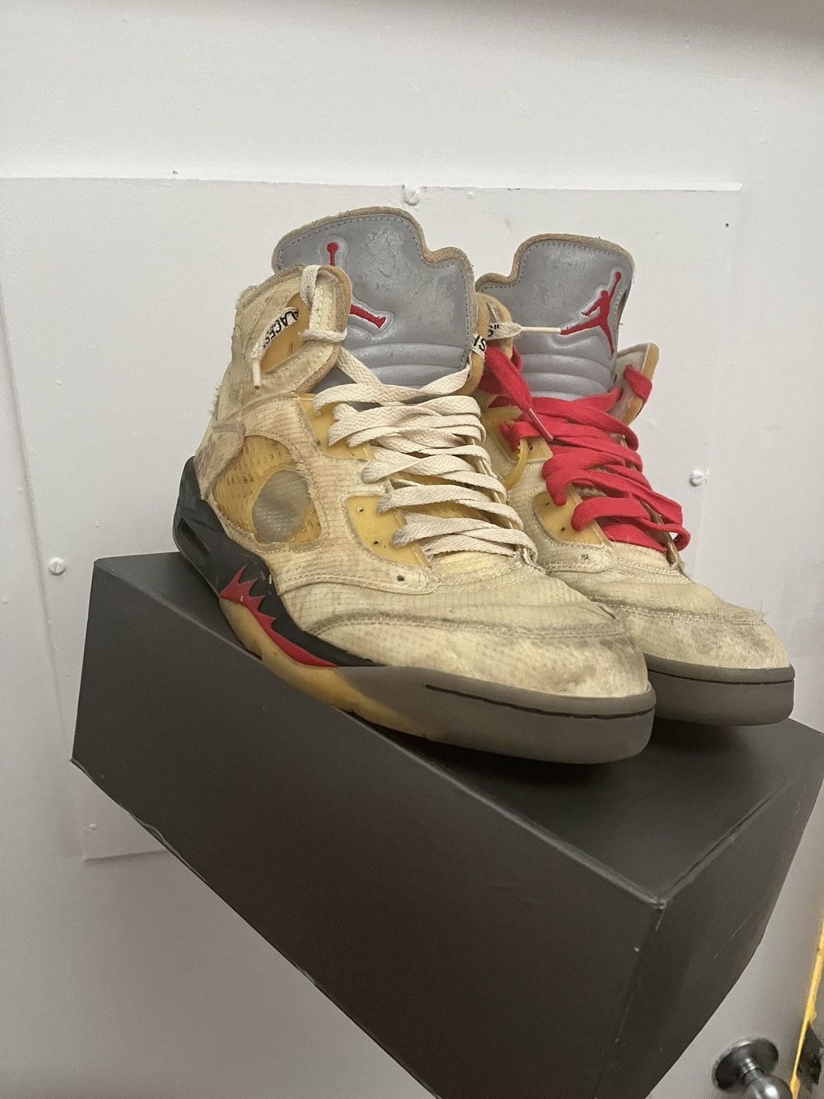 Jordan Brand × Off-White Off White Sails Jordan 5 Size US 13 / EU 46 - 3 Thumbnail