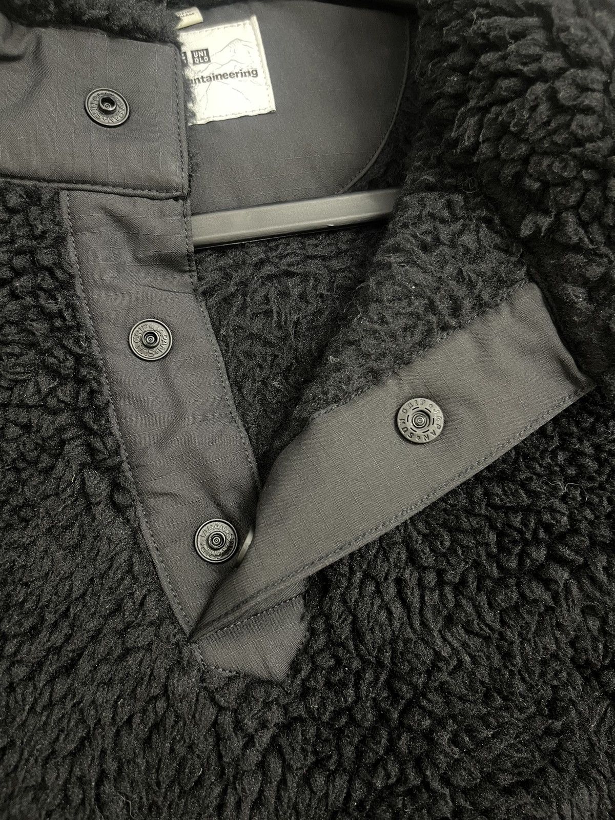 Uniqlo × White Mountaineering White Mountaineering X Uniqlo Fleece Half-Buttons Size US L / EU 52-54 / 3 - 7 Thumbnail