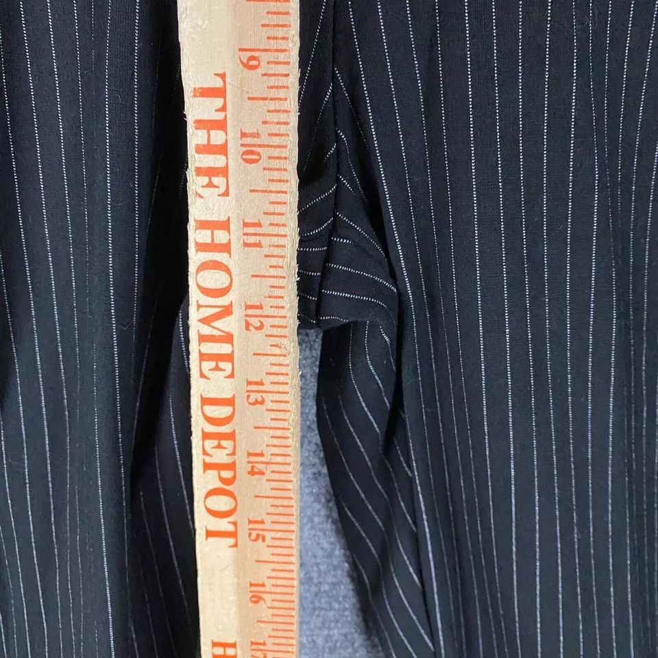 Chicos Chico's Pants Women's Size 10R Pull On Stretch Striped Size 34" / US 12 / IT 48 - 4 Thumbnail