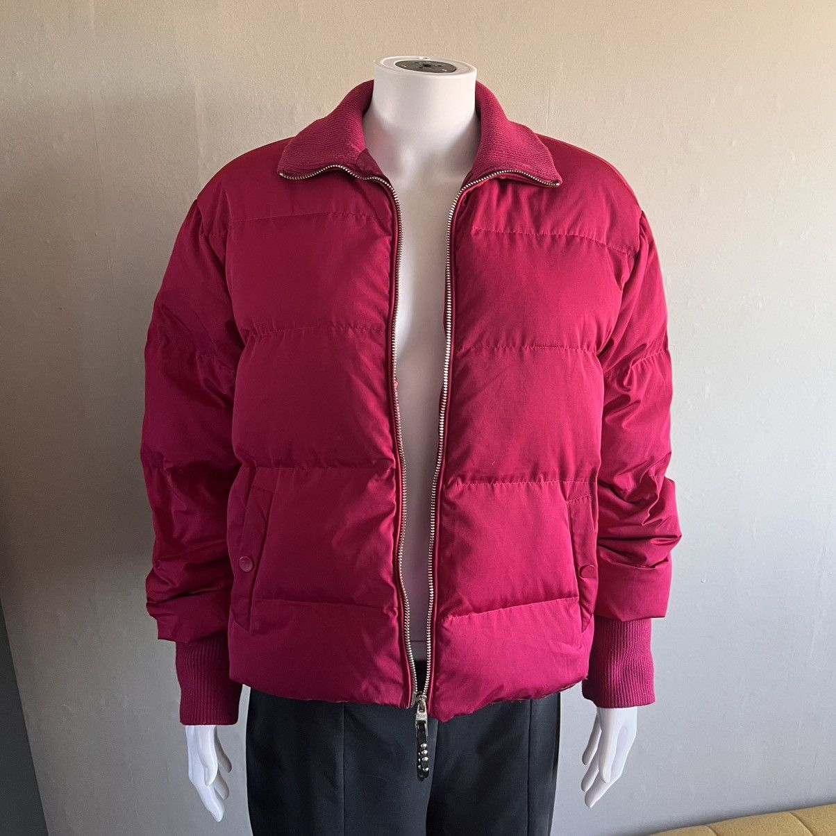 Alexander McQueen Alexander McQueen Mainline Goose Down Silk Puffer Jacket Size S / US 4 / IT 40 - 10 Thumbnail