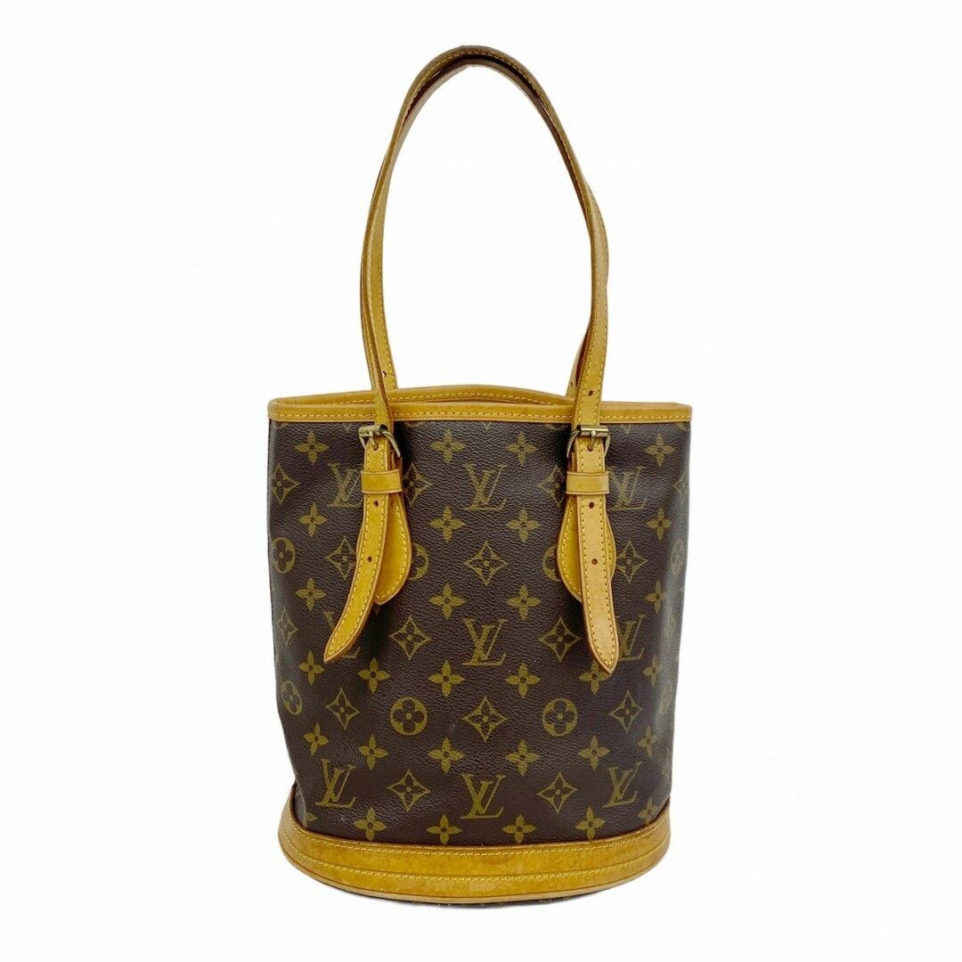 Louis Vuitton Monogram Bucket Pm Tote Bag M42238 in Brown, Women's
