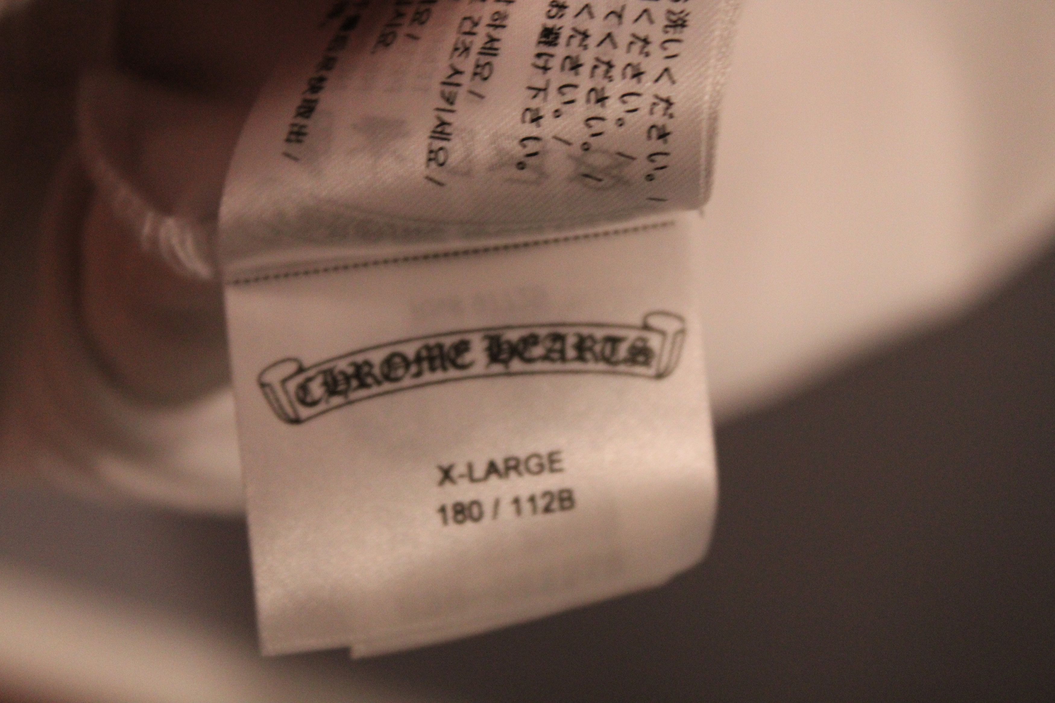 Chrome Hearts CHROME HEARTS WHITE HORSESHOE CREWNECK Size US XL / EU 56 / 4 - 3 Thumbnail