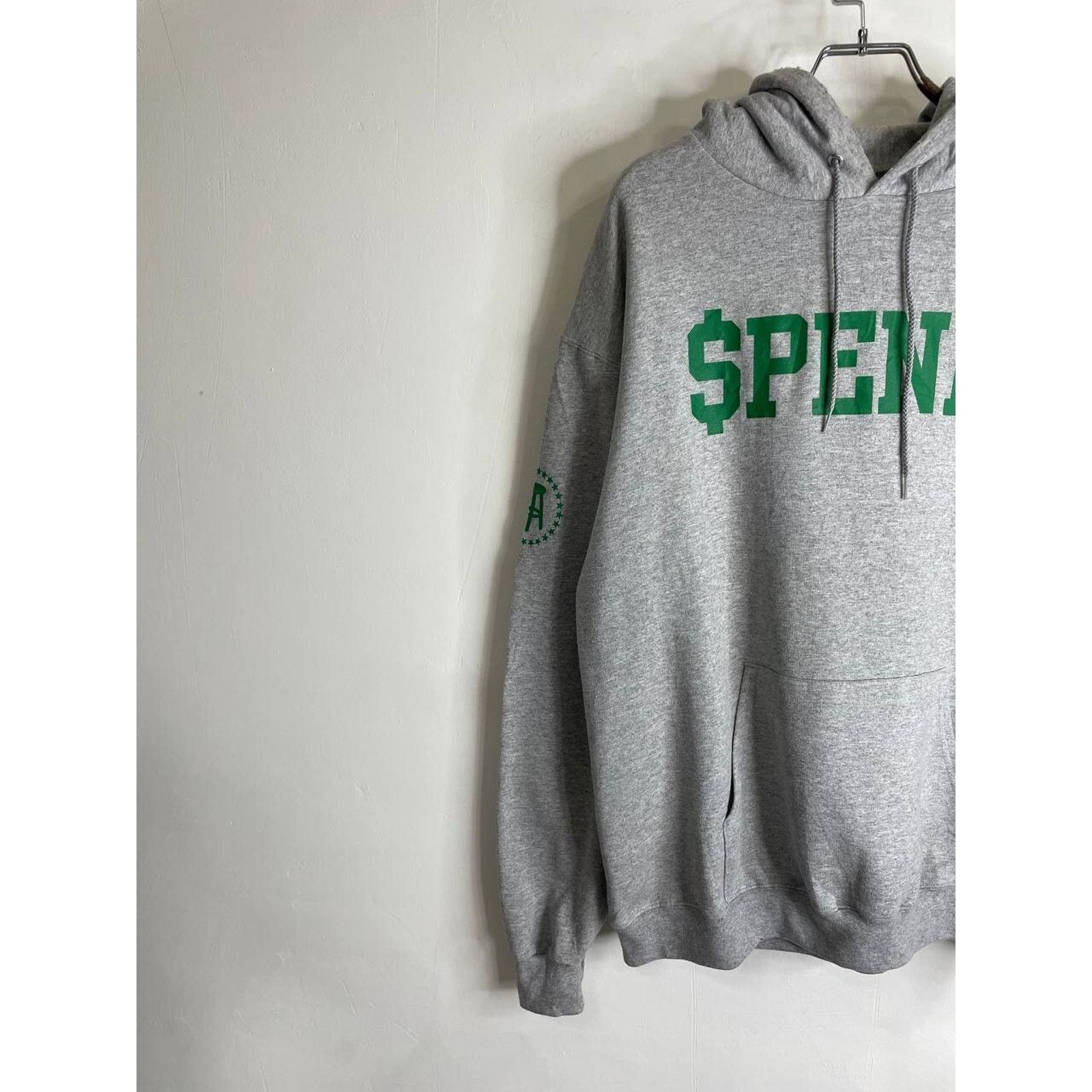 Champion Vintage SPENN Hoodie XL Gray Streetwear Athletics Sweatshirt Size US XL / EU 56 / 4 - 4 Thumbnail