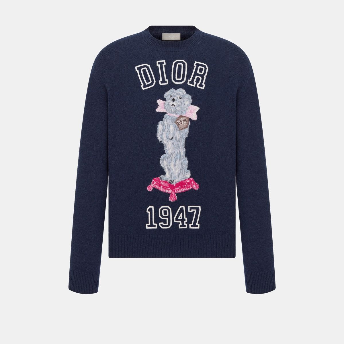 Dior o1bcso1str0226 Bobby Sweater in Blue Size US L / EU 52-54 / 3 - 1 Thumbnail