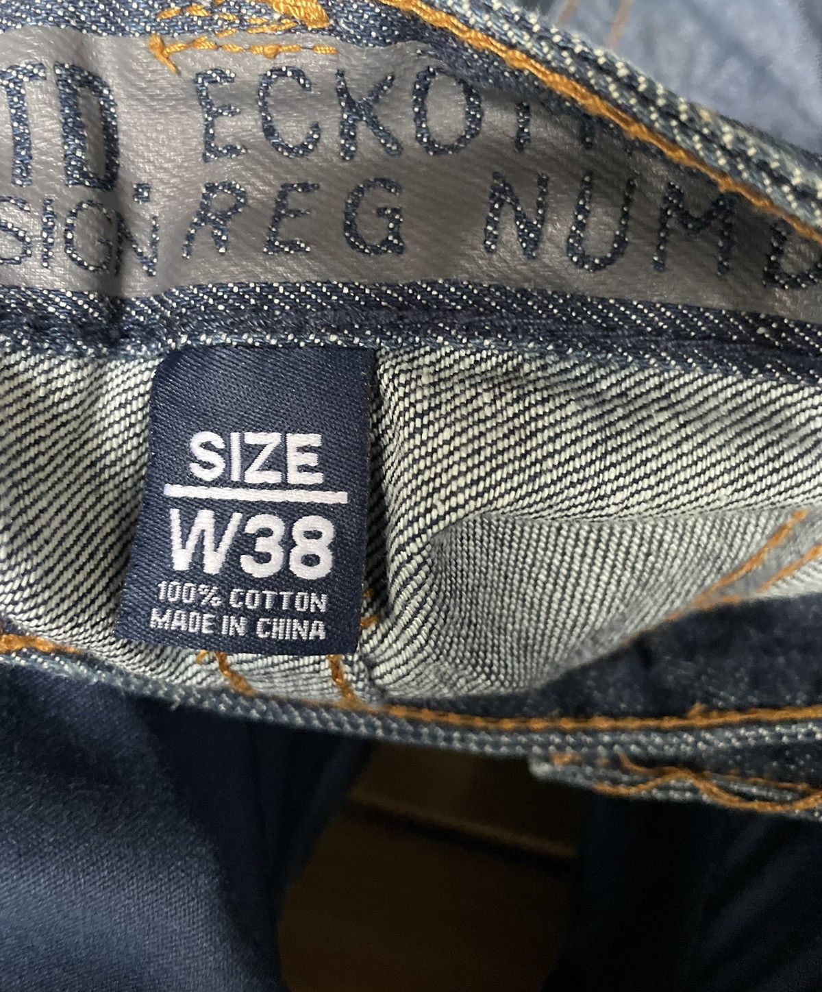 Ecko Unltd. Vintage Y2K Ecko Unltd Baggy Denim Jeans Size US 37 - 18 Thumbnail