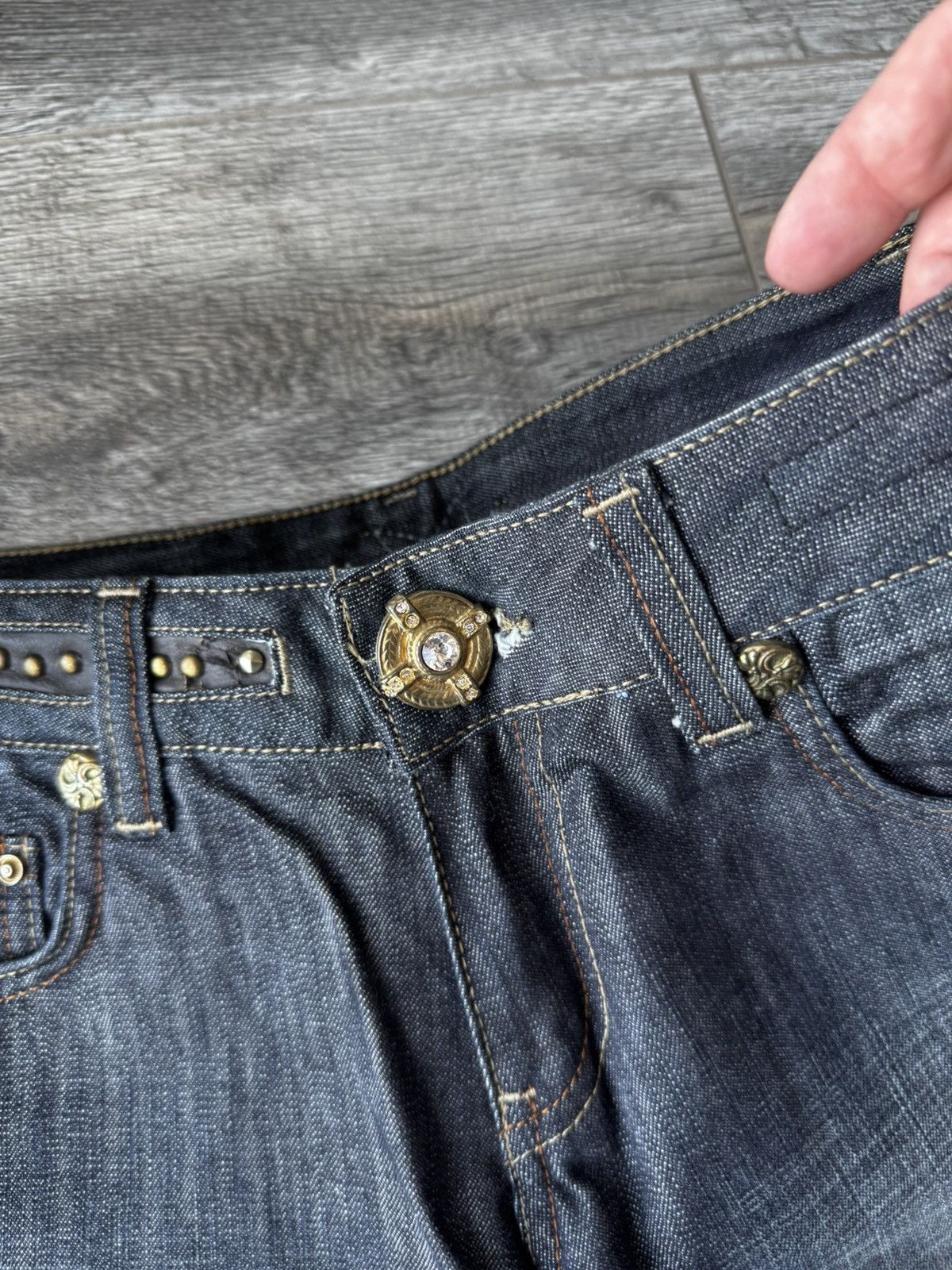 Just Cavalli Vintage Just Cavalli Y2k Dark Blue Women's Jeans Size 26" / US 2 / IT 38 - 9 Thumbnail